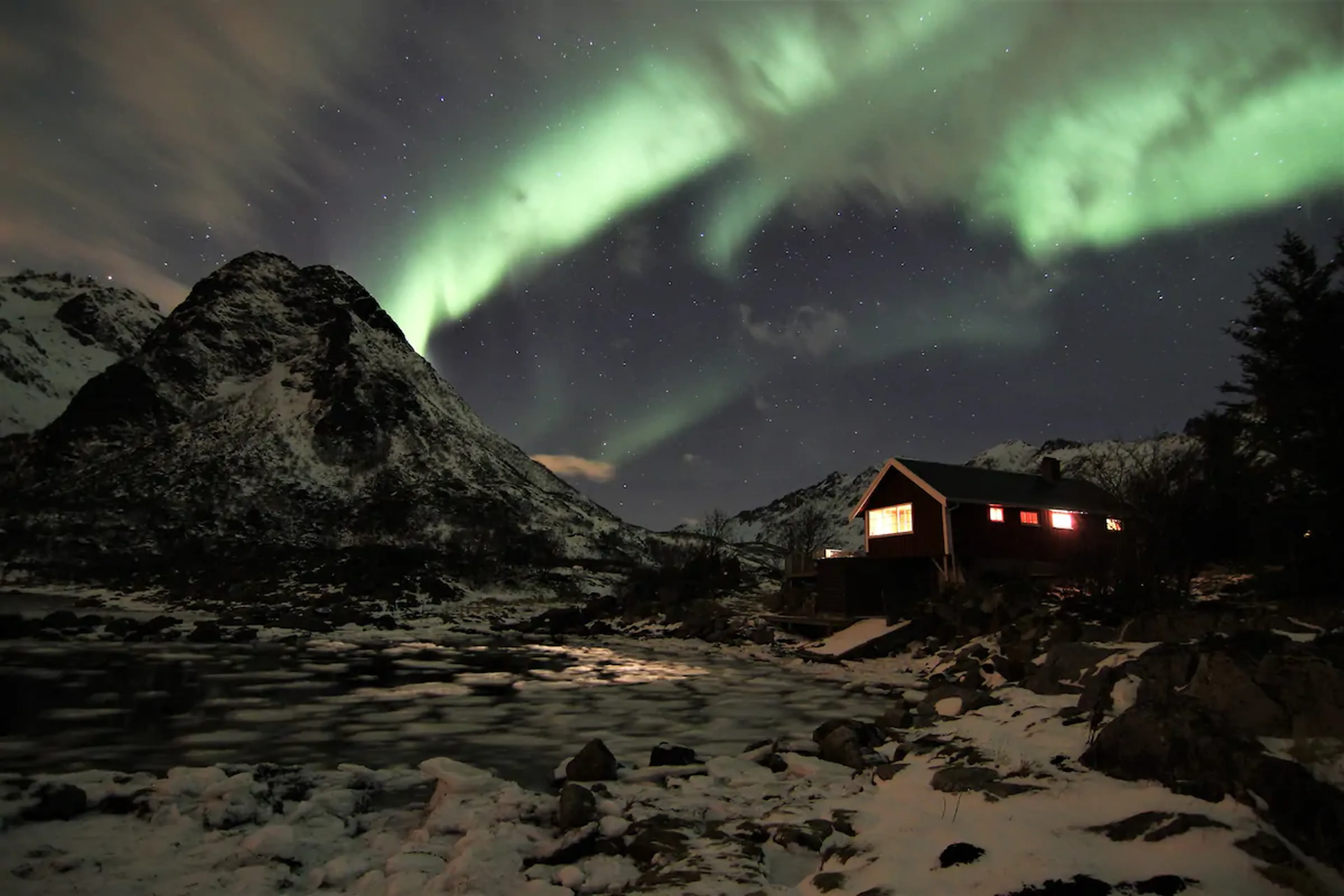 Airbnb auroras boreales