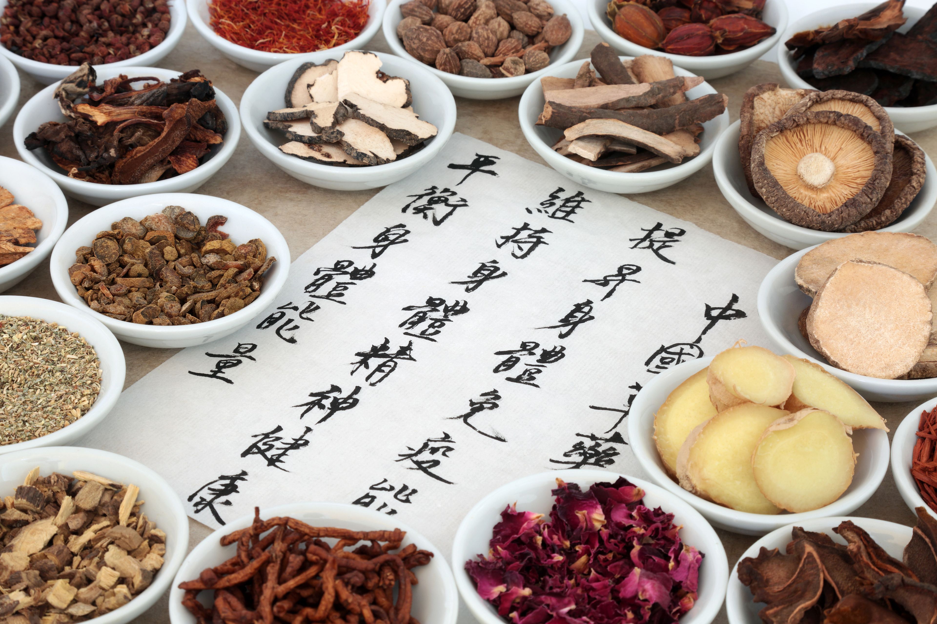 Alimentos de la medicina tradicional china.