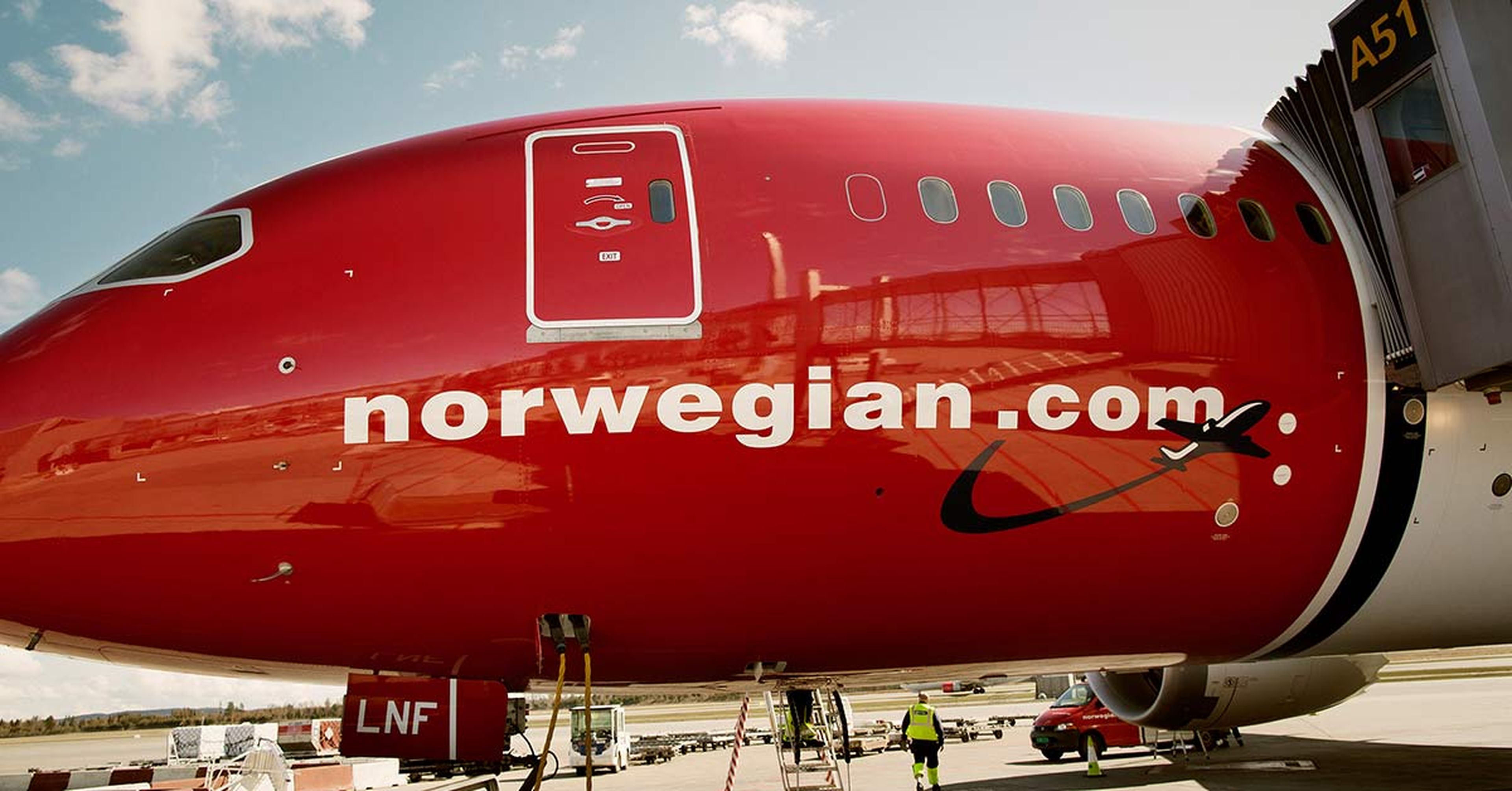 Avión de Norwegian (Norwegian)