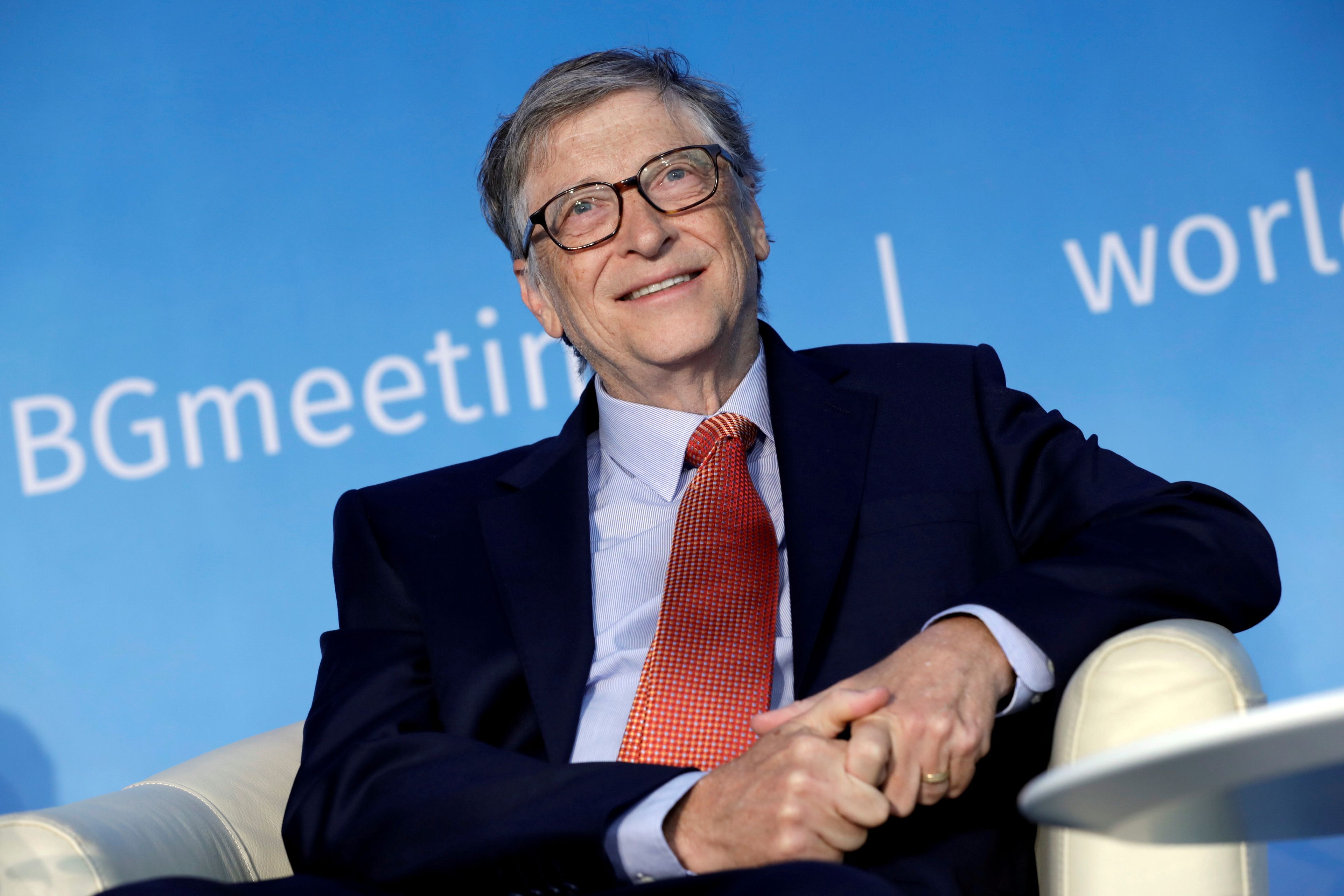 Bill Gates en una conferencia