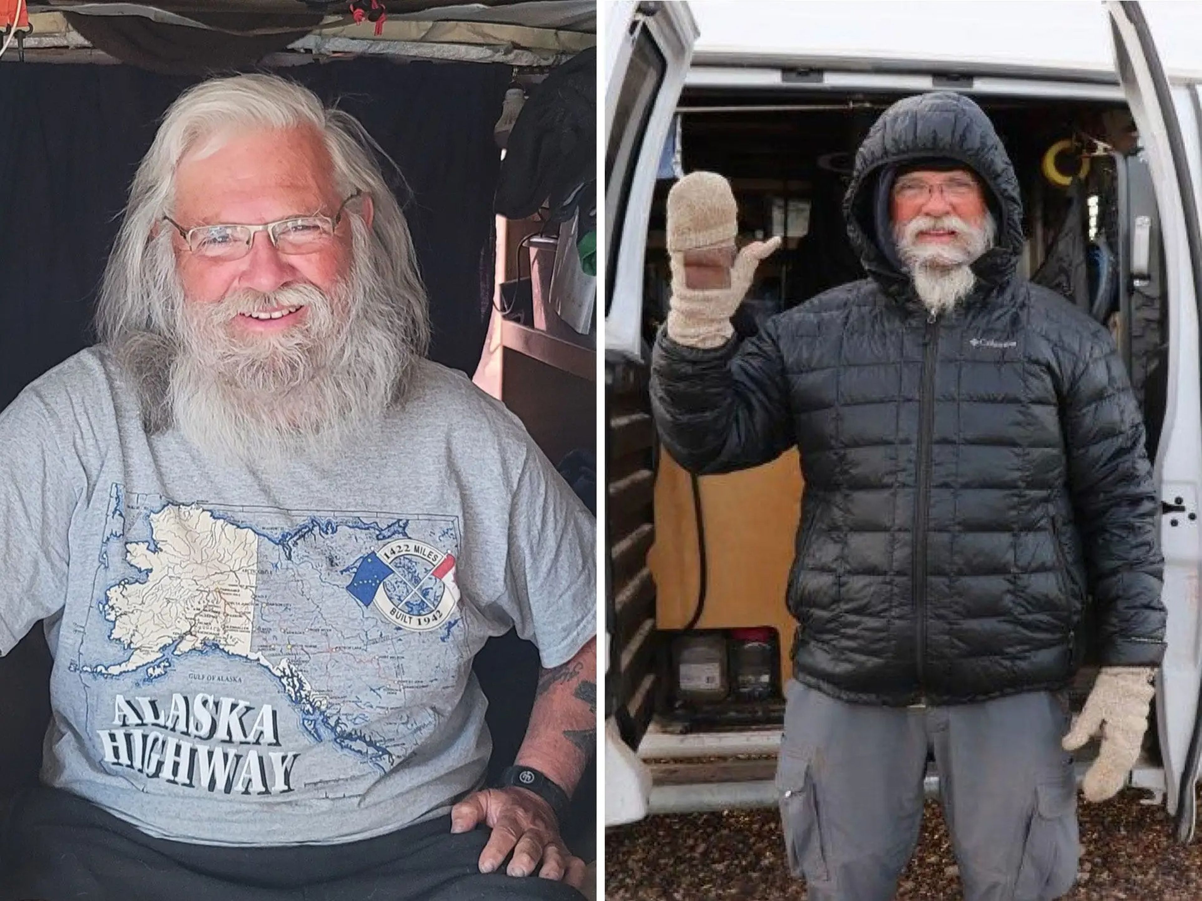 Bob Wells lleva viviendo en una furgoneta desde 2008.