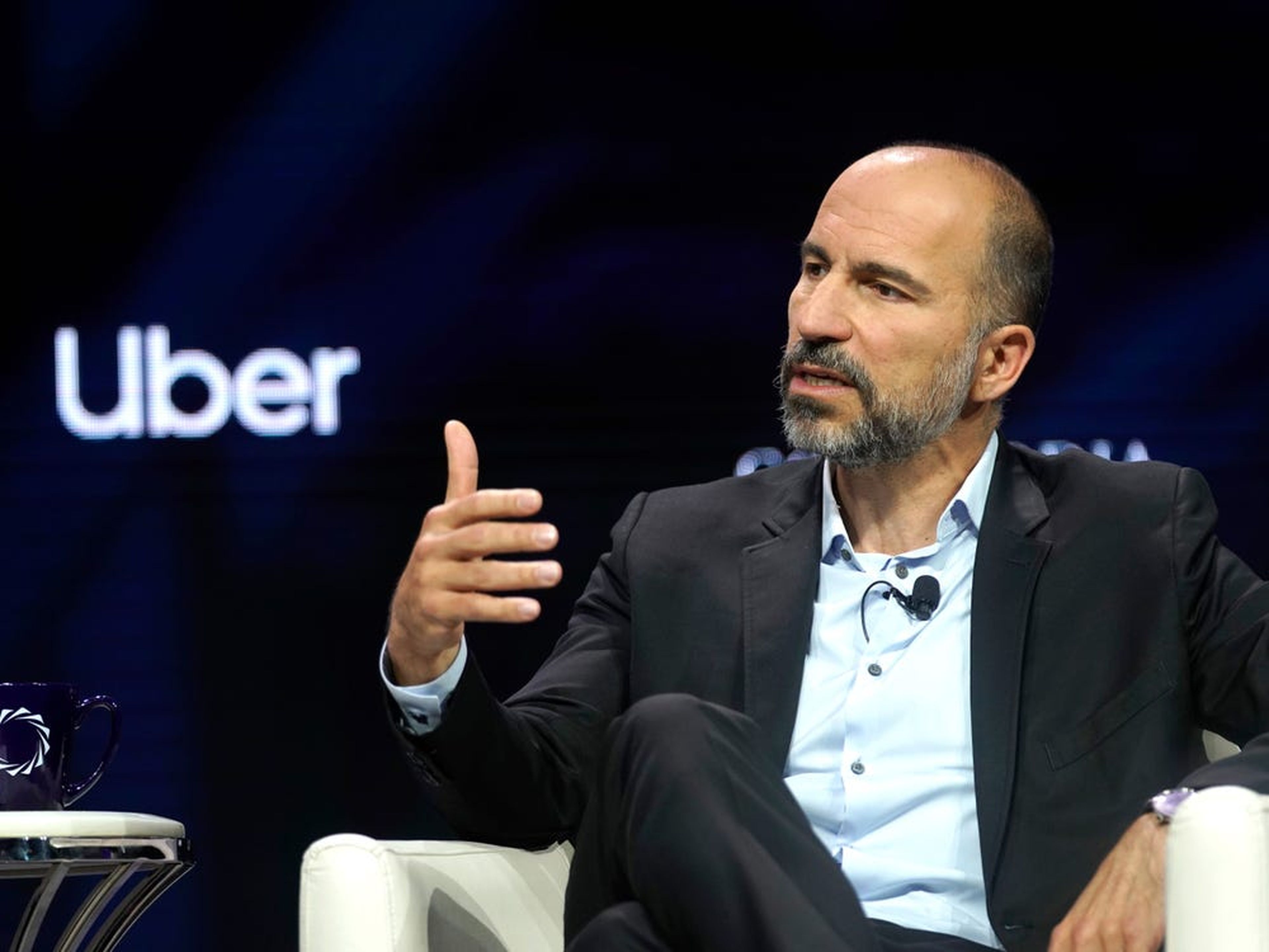 El CEO de Uber, Dara Khosrowshahi