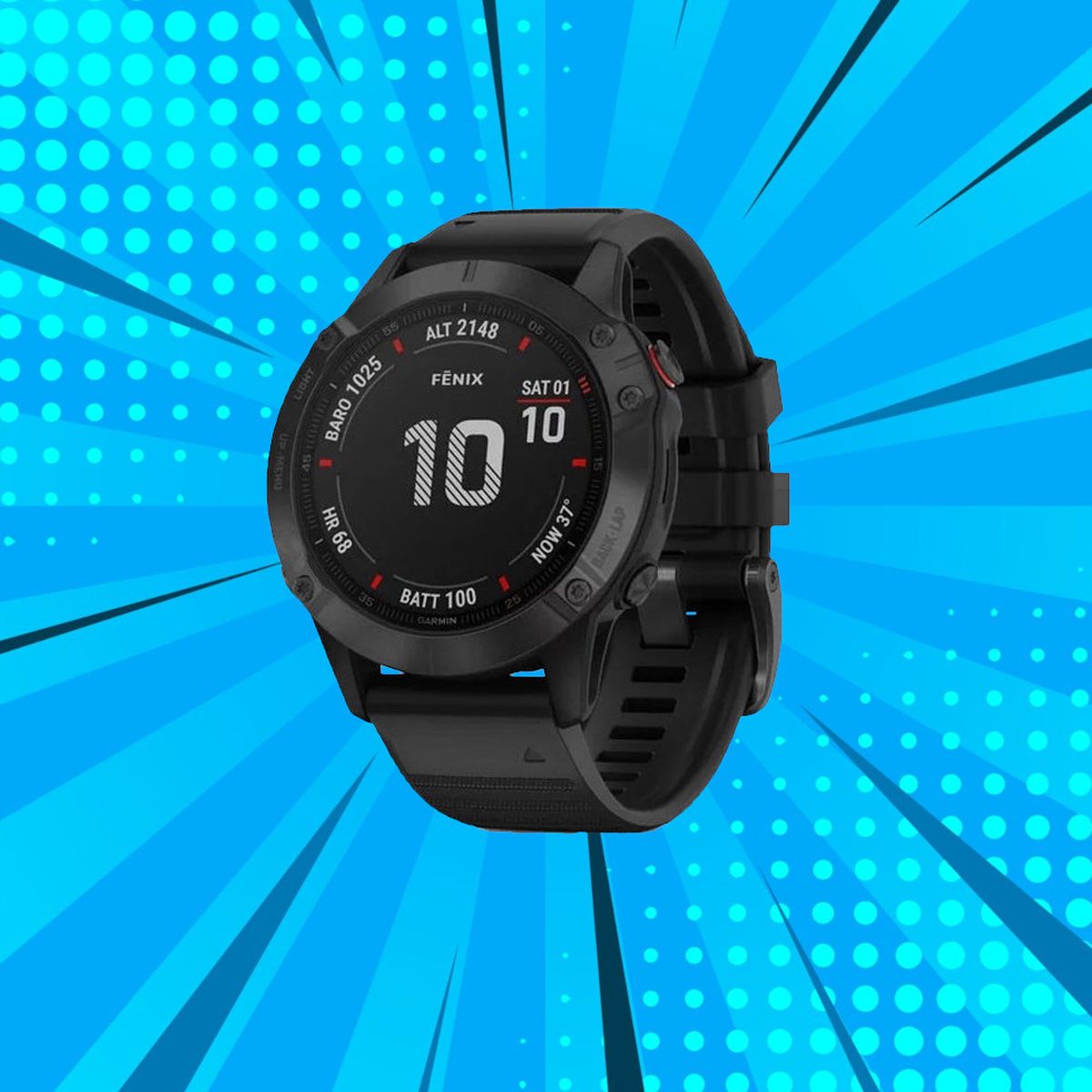 Garmin Fenix 6 Pro Solar - Azul - Reloj Deportivo