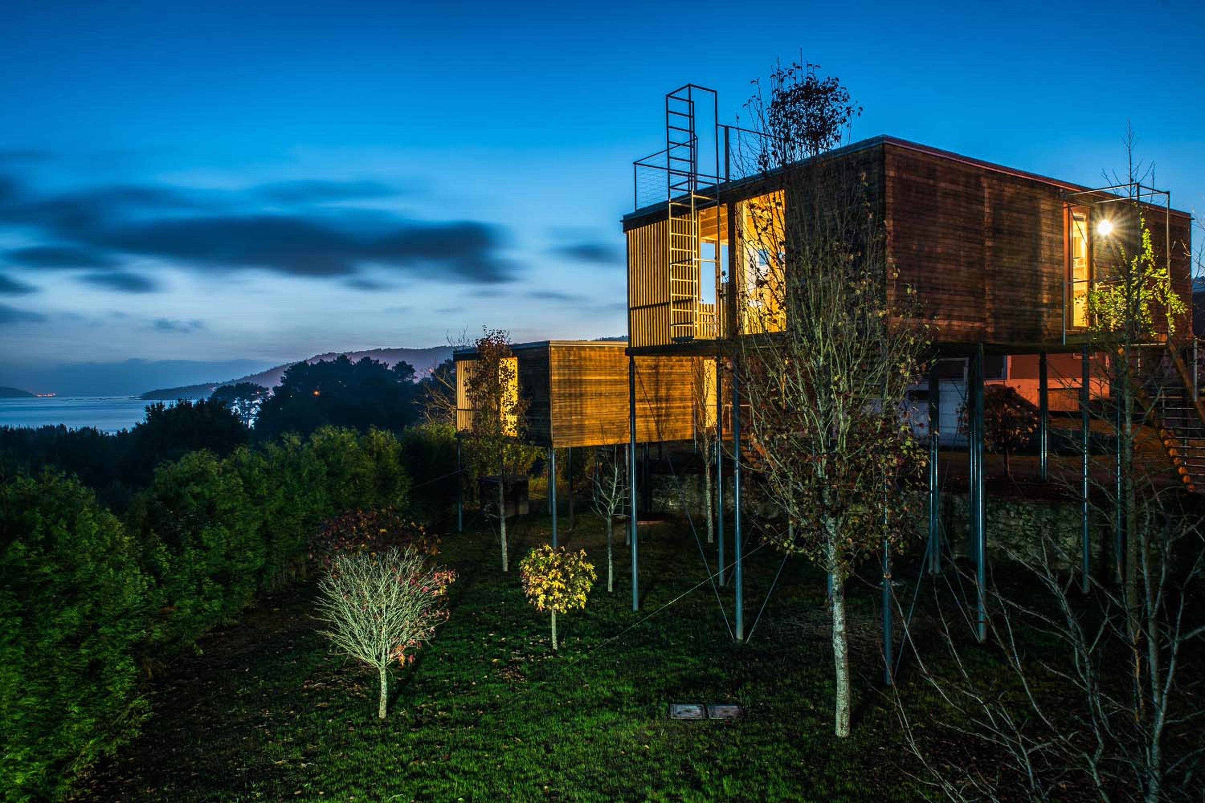 Santo hará silencio Hoteles originales para dormir en plena naturaleza: las mejores cabañas en  los árboles de España | Business Insider España