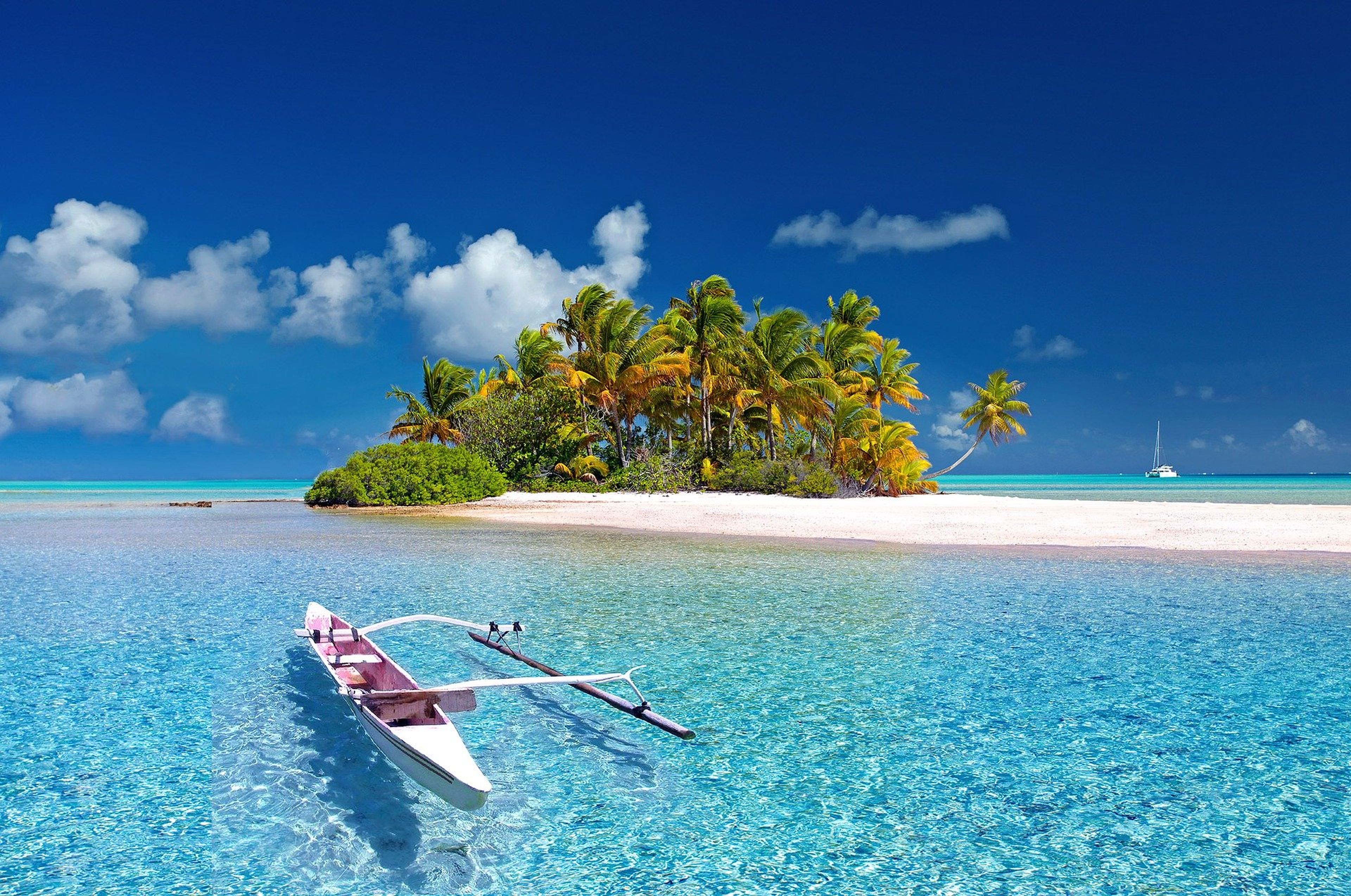 Isla paradisiaca Polinesia