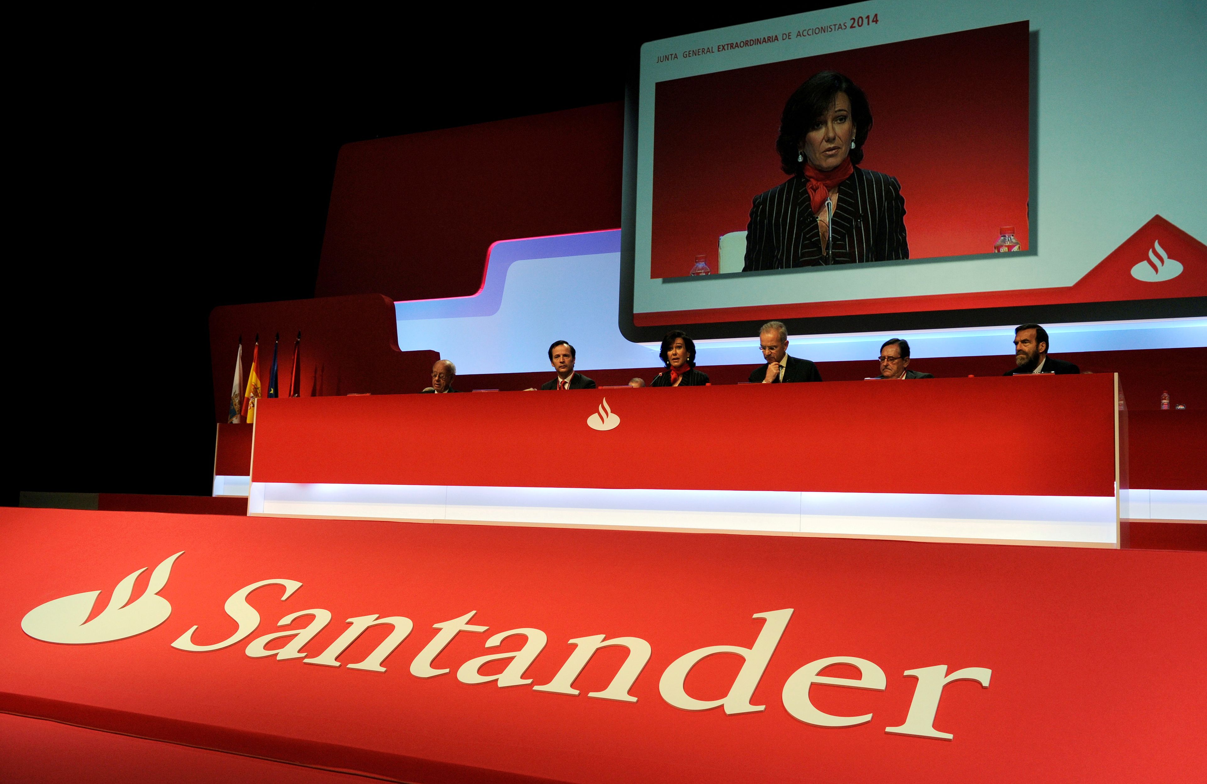 Junta General Extraordinaria del Banco Santander (Reuters)