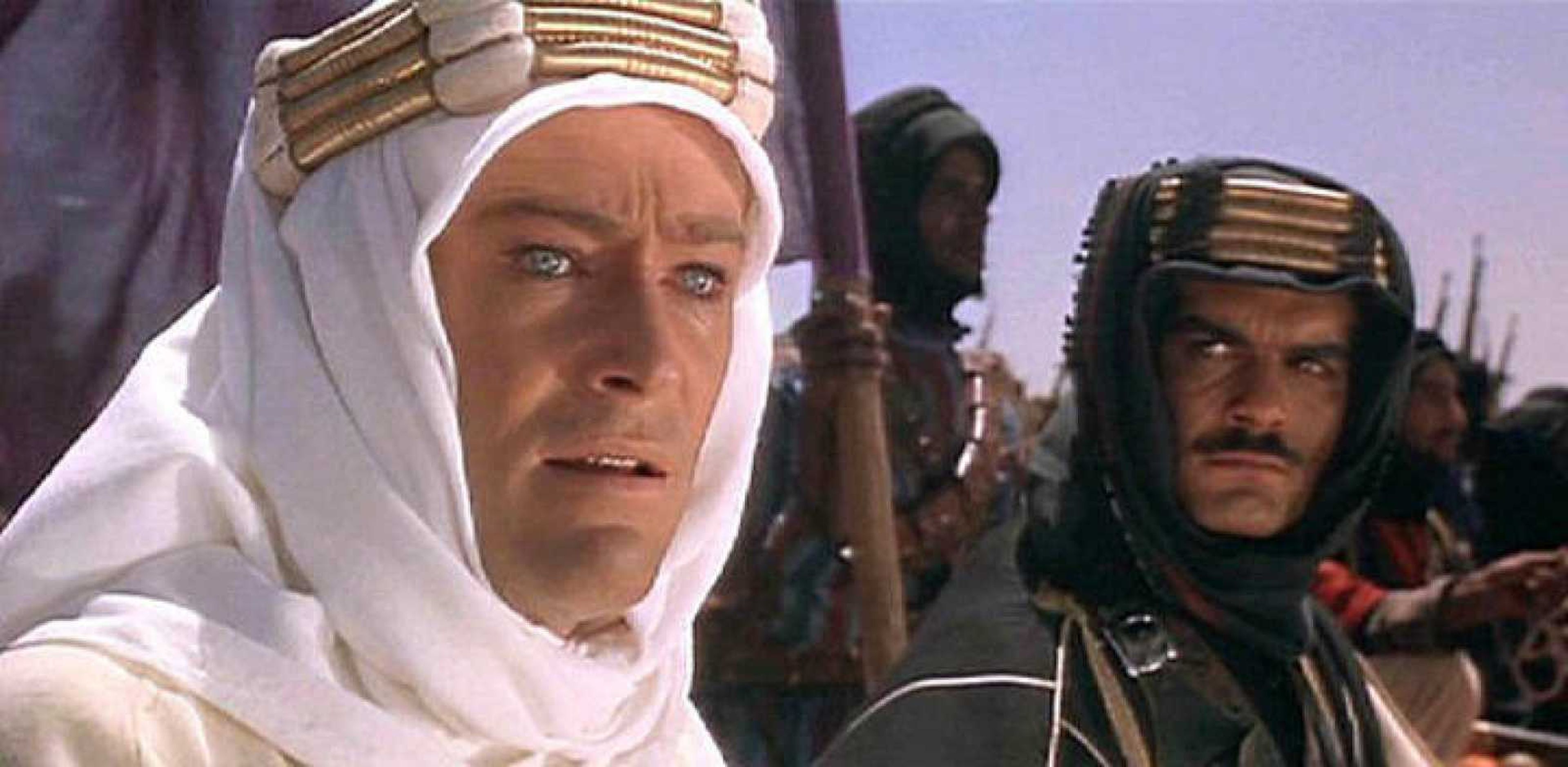 Escena de 'Lawrence de Arabia'.