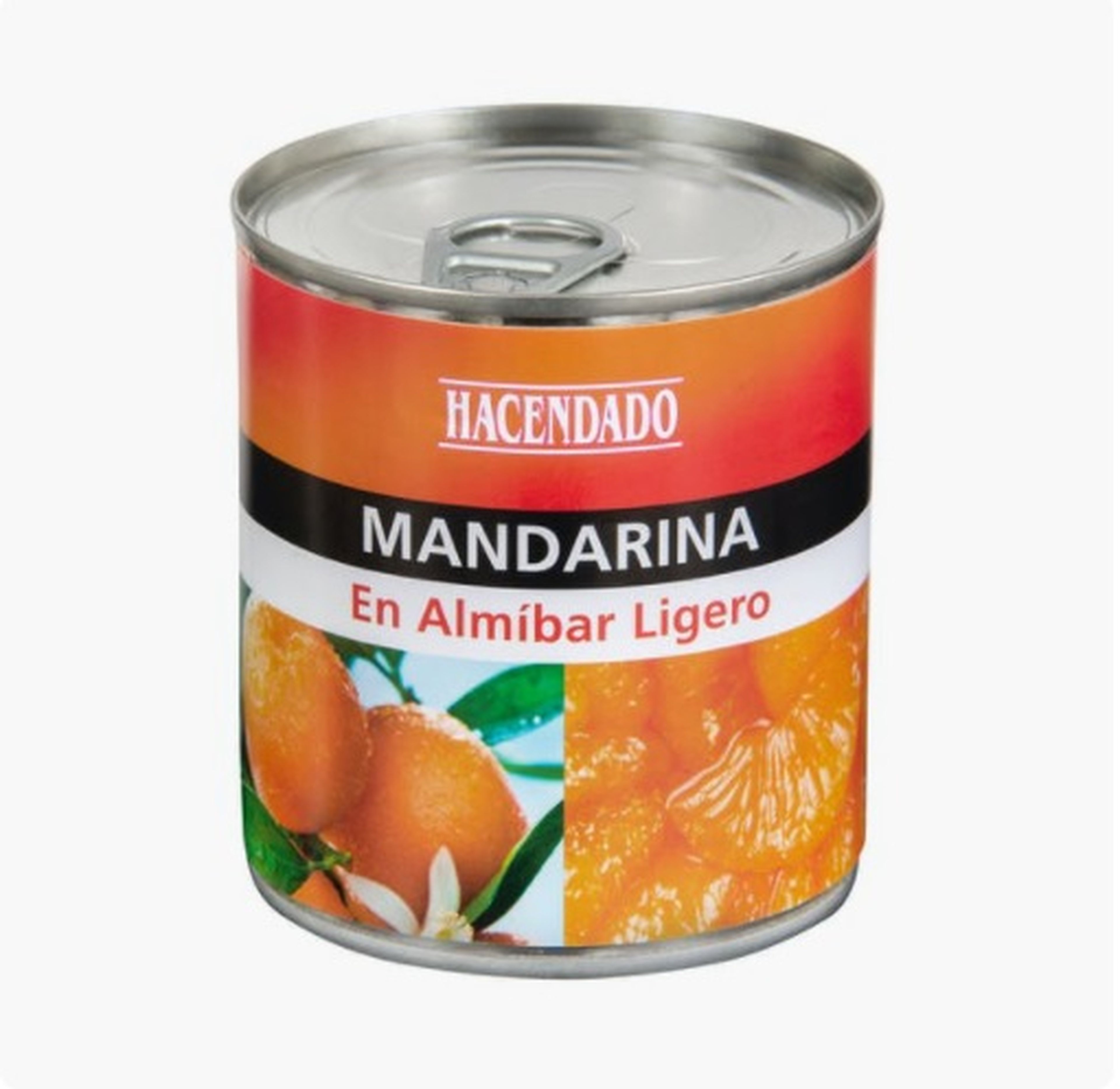 Mandarina en almíbar de Mercadona