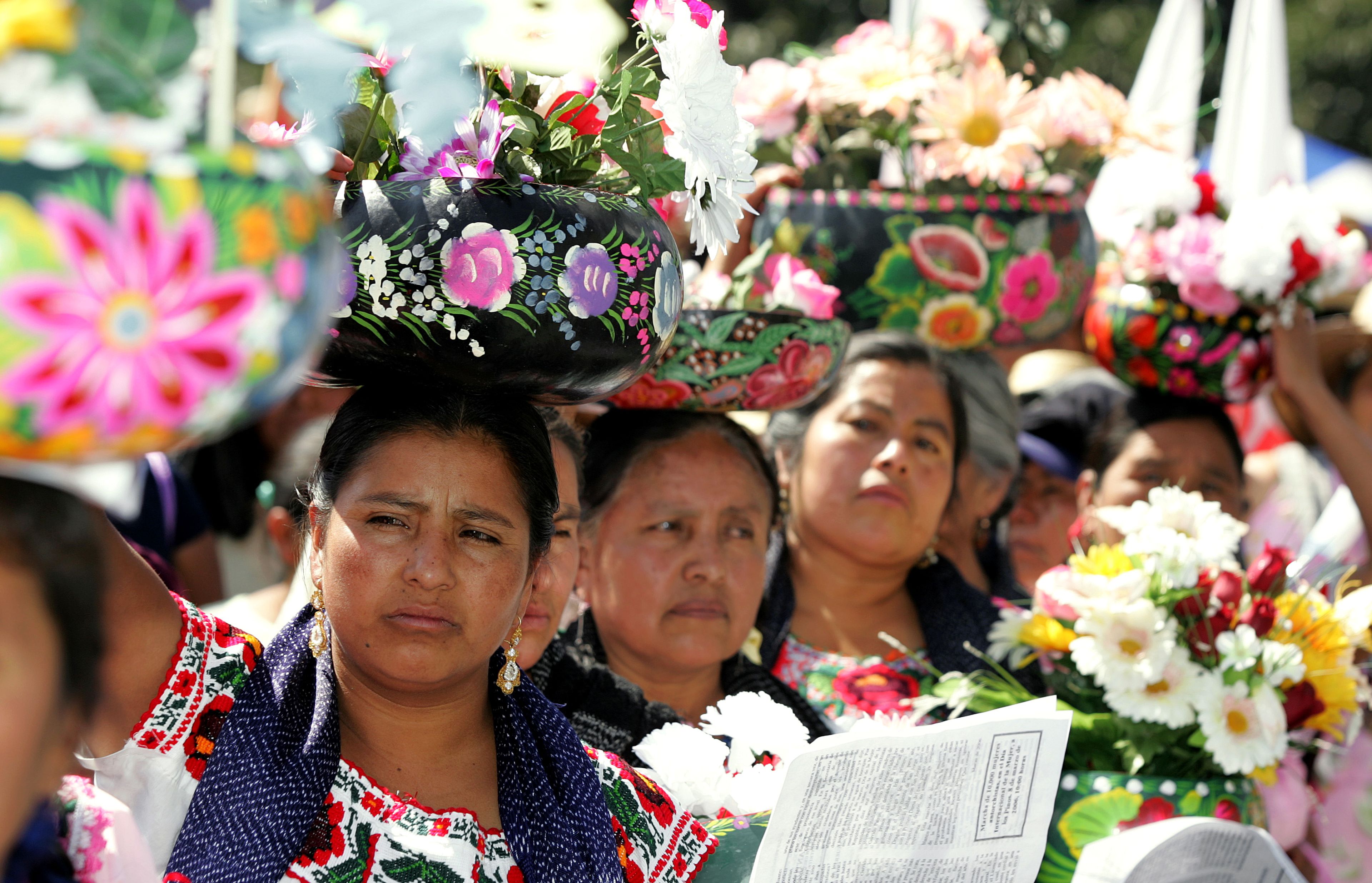 Mujeres mexicanas indígenas