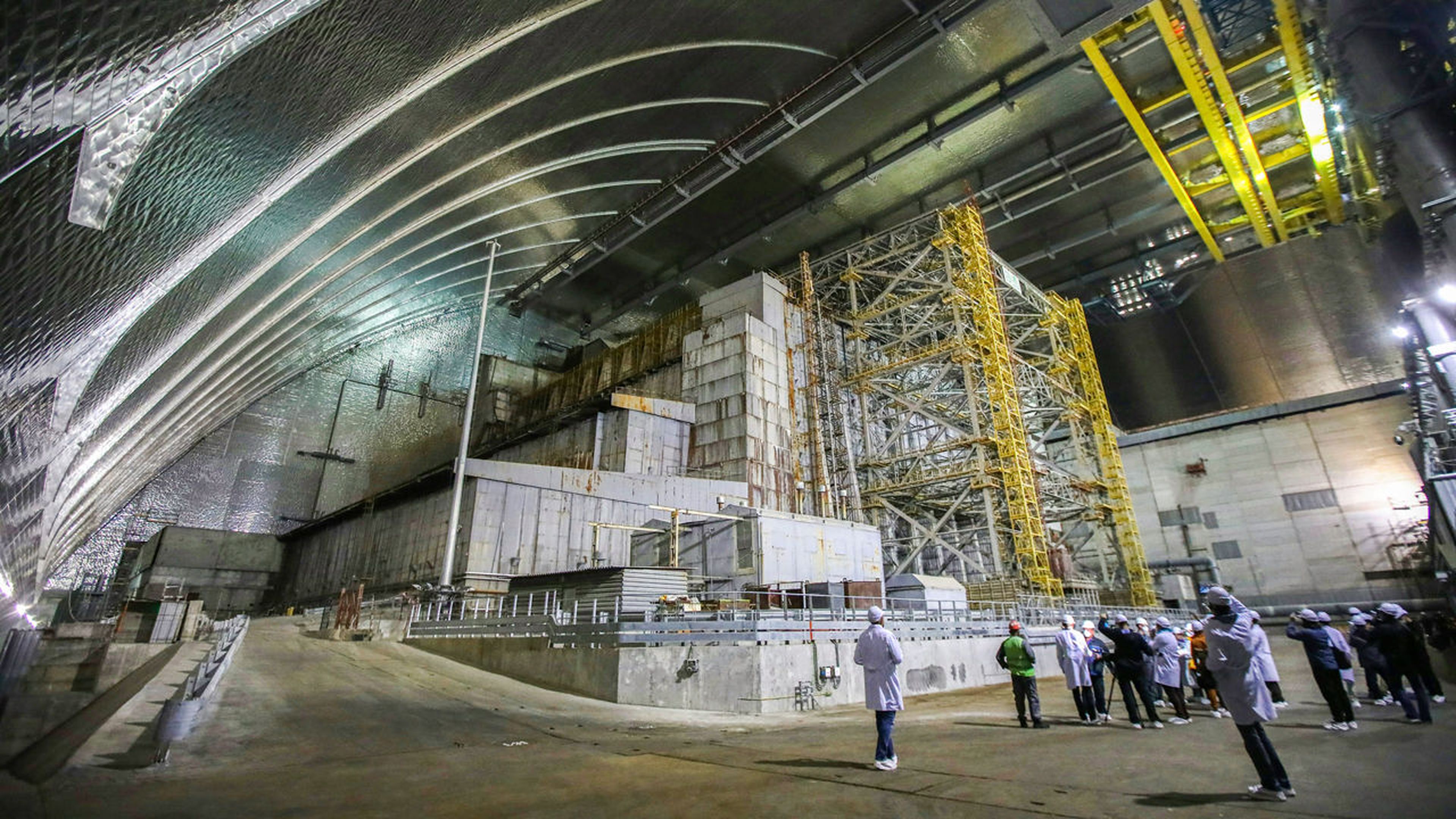 El Nuevo Confinamiento Seguro (NSC) lleva en pie desde 2016 y se encarga de proteger las ruinas del reactor de Chernobyl.