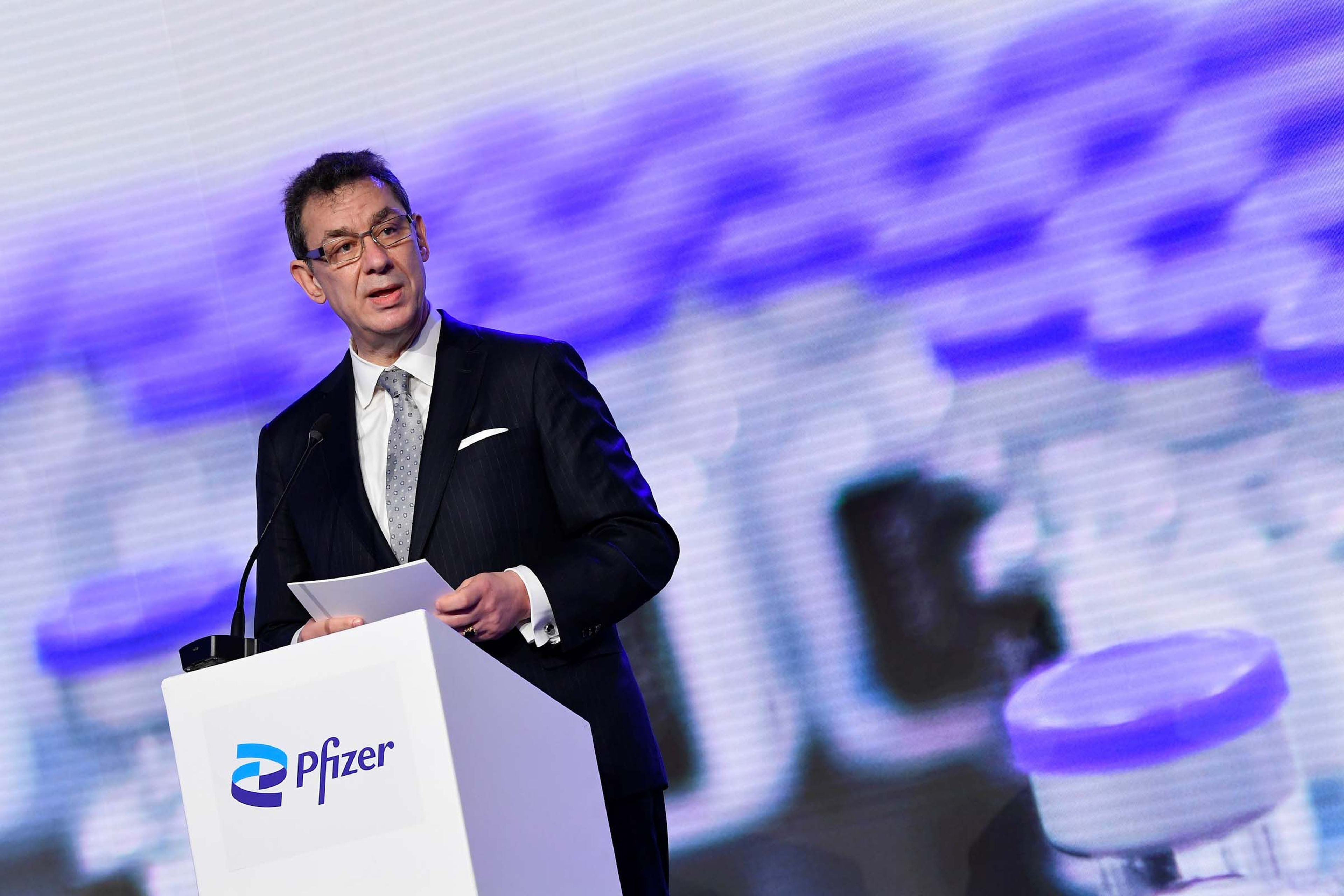 Albert Bourla, CEO de Pfizer.