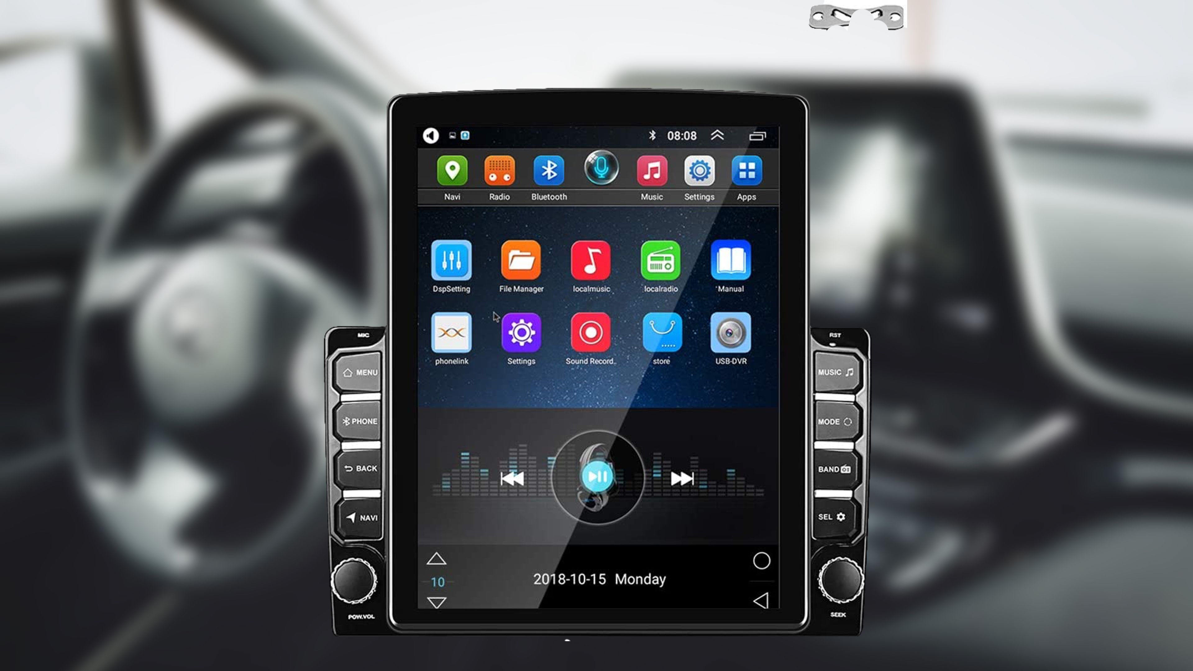 Radio 2 DIN Android Auto