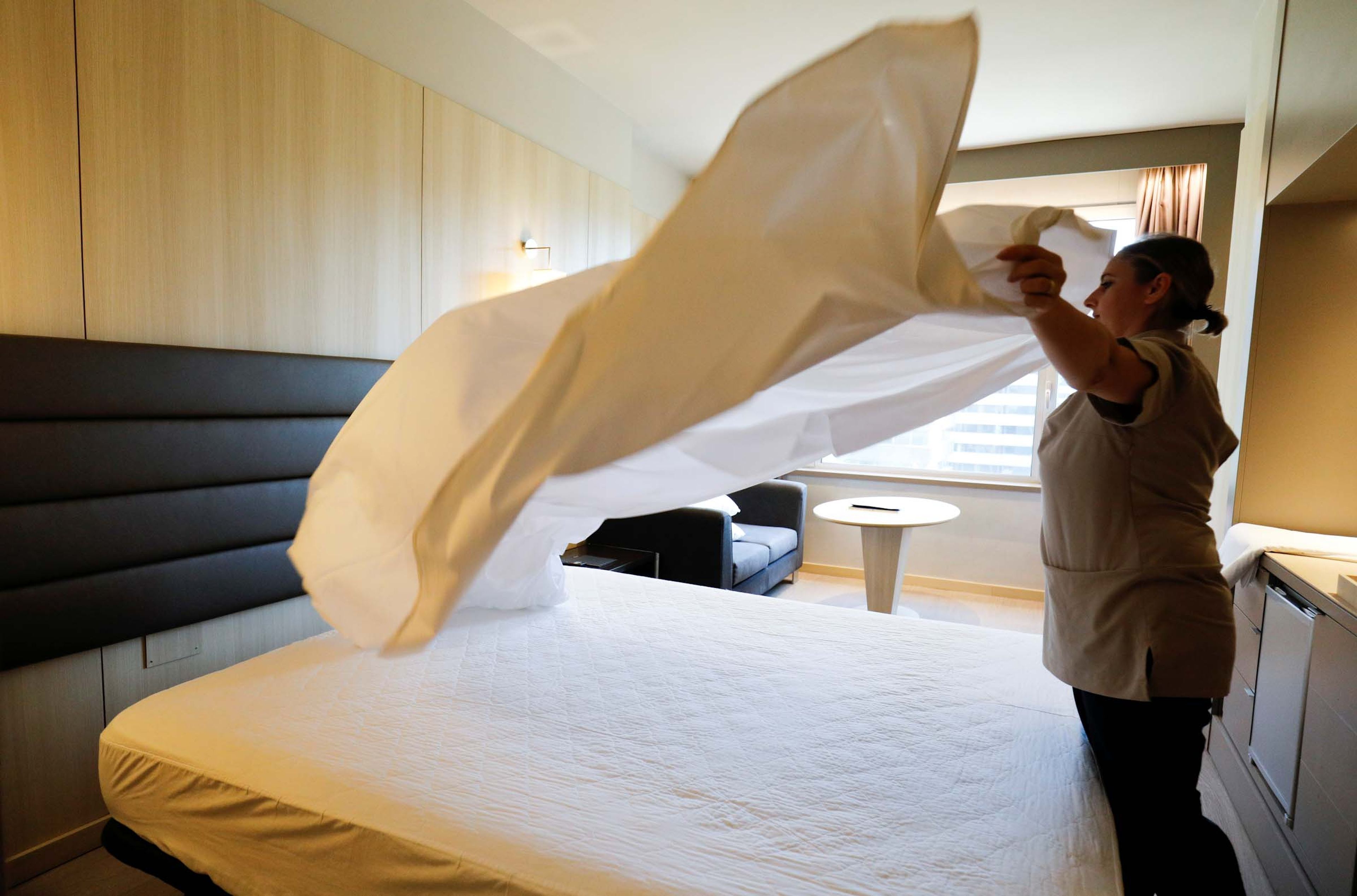 Por qué las sábanas y las toallas de hoteles blancas Business Insider España