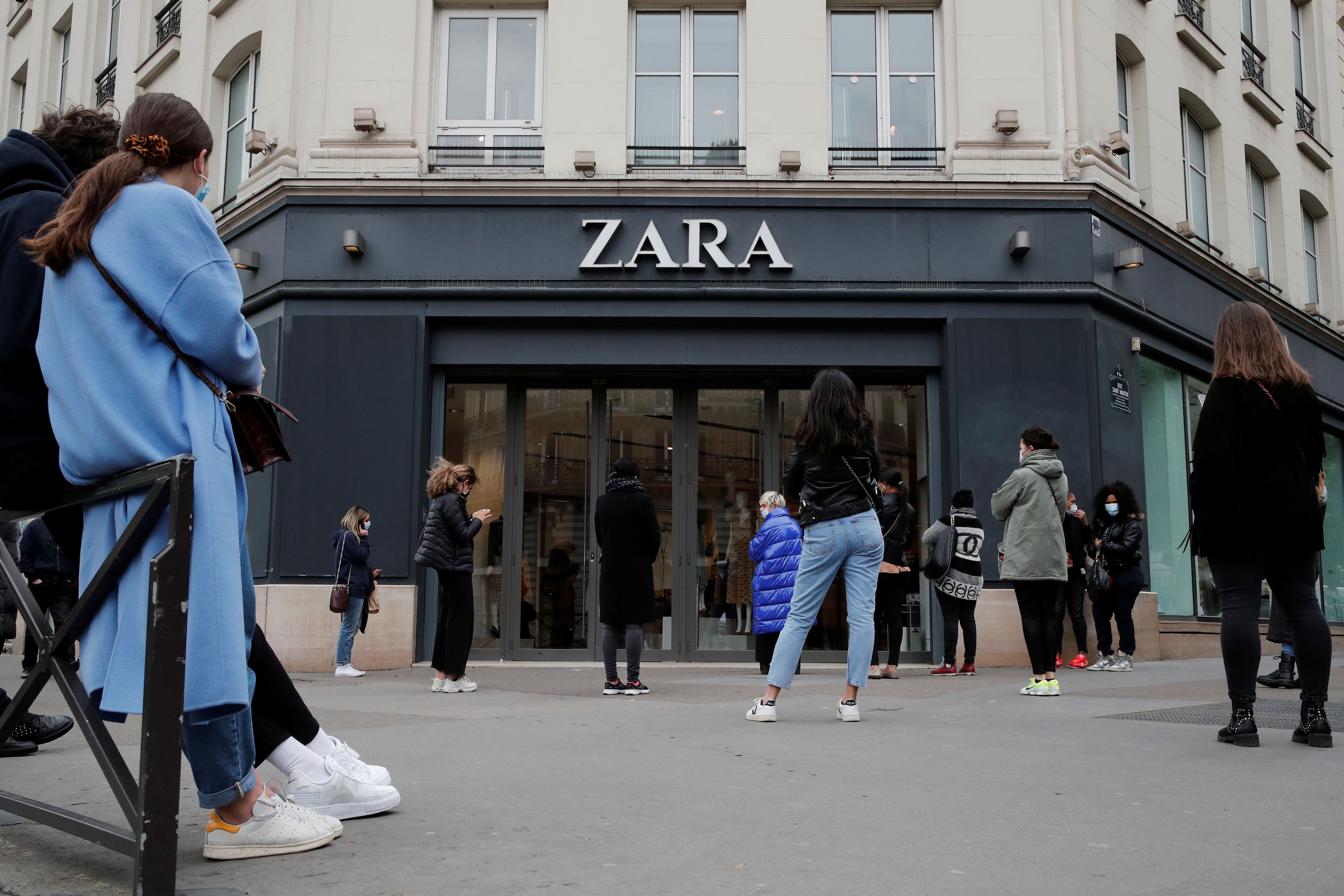 En imagen, tienda Zara.