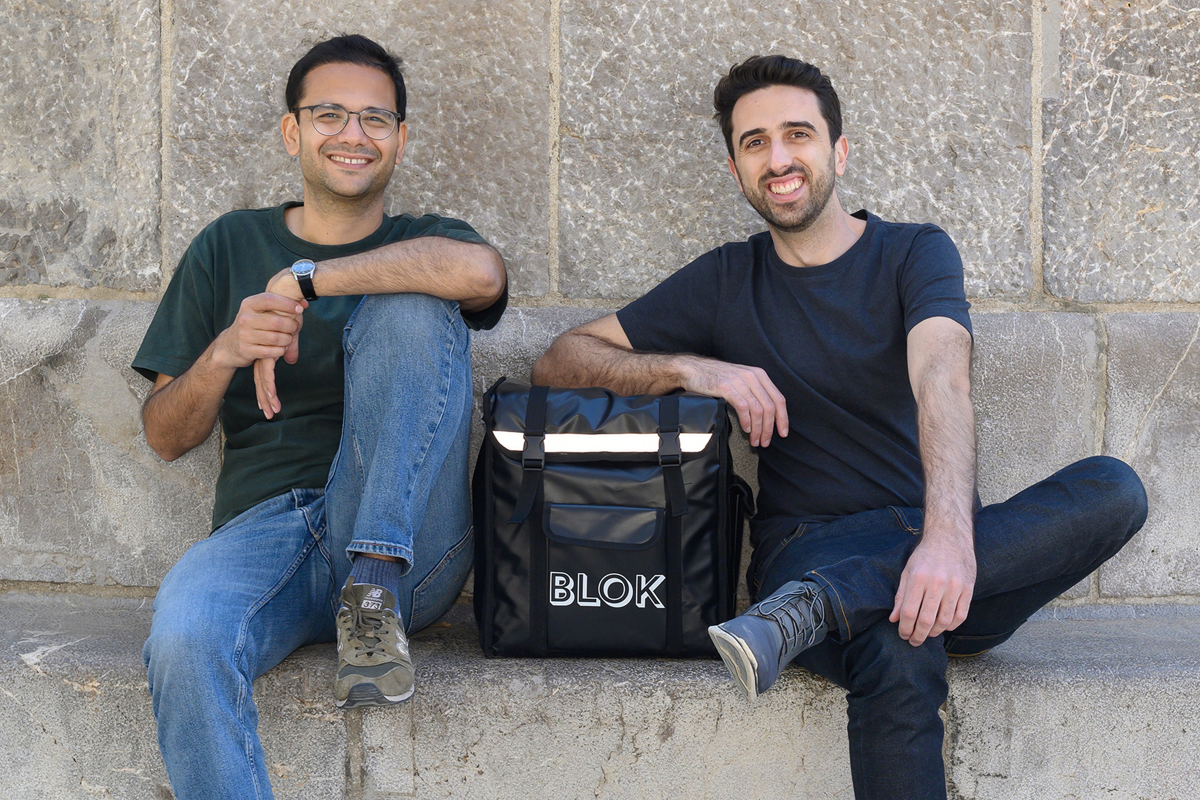 Vishal Verma y Hunab Moreno, fundadores de Blok