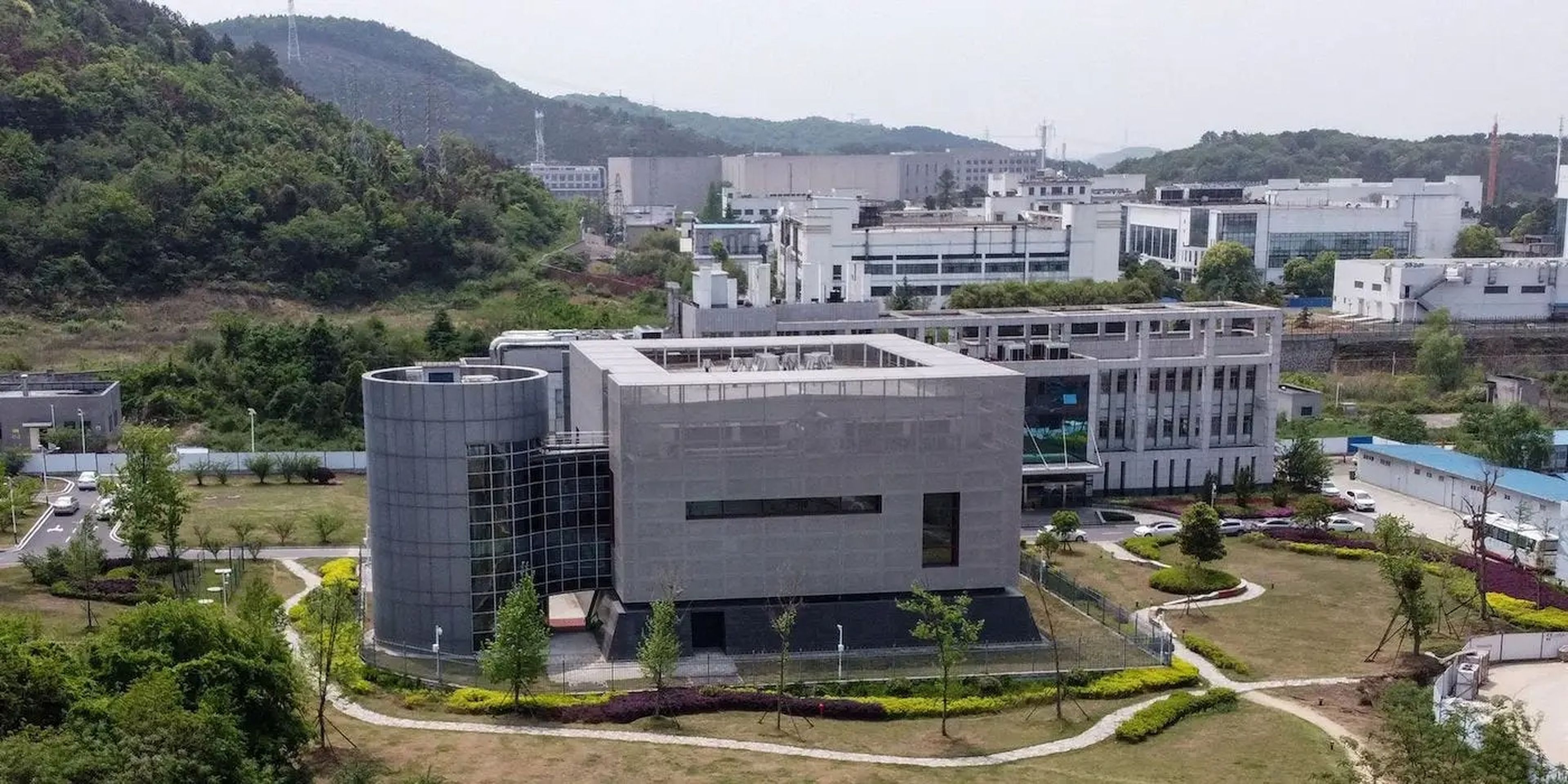 El laboratorio P5 en el Instituto de Virología de Wuhan, Hubei, china, el 17 de abril de 2020.