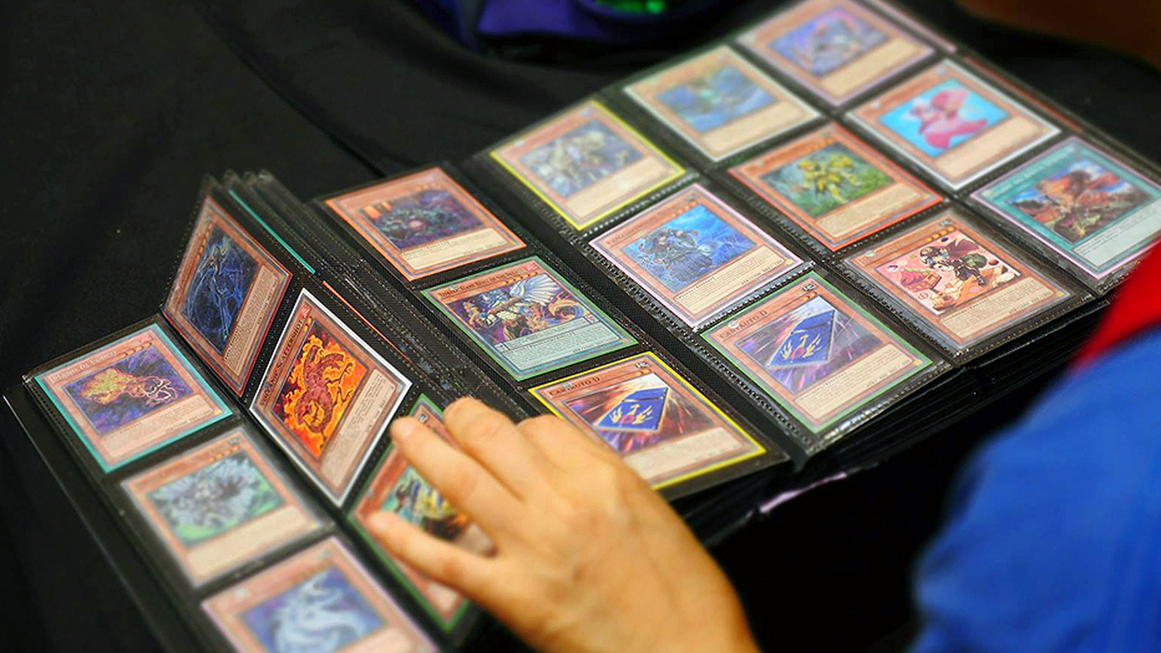Yu-Gi-Oh! cards.