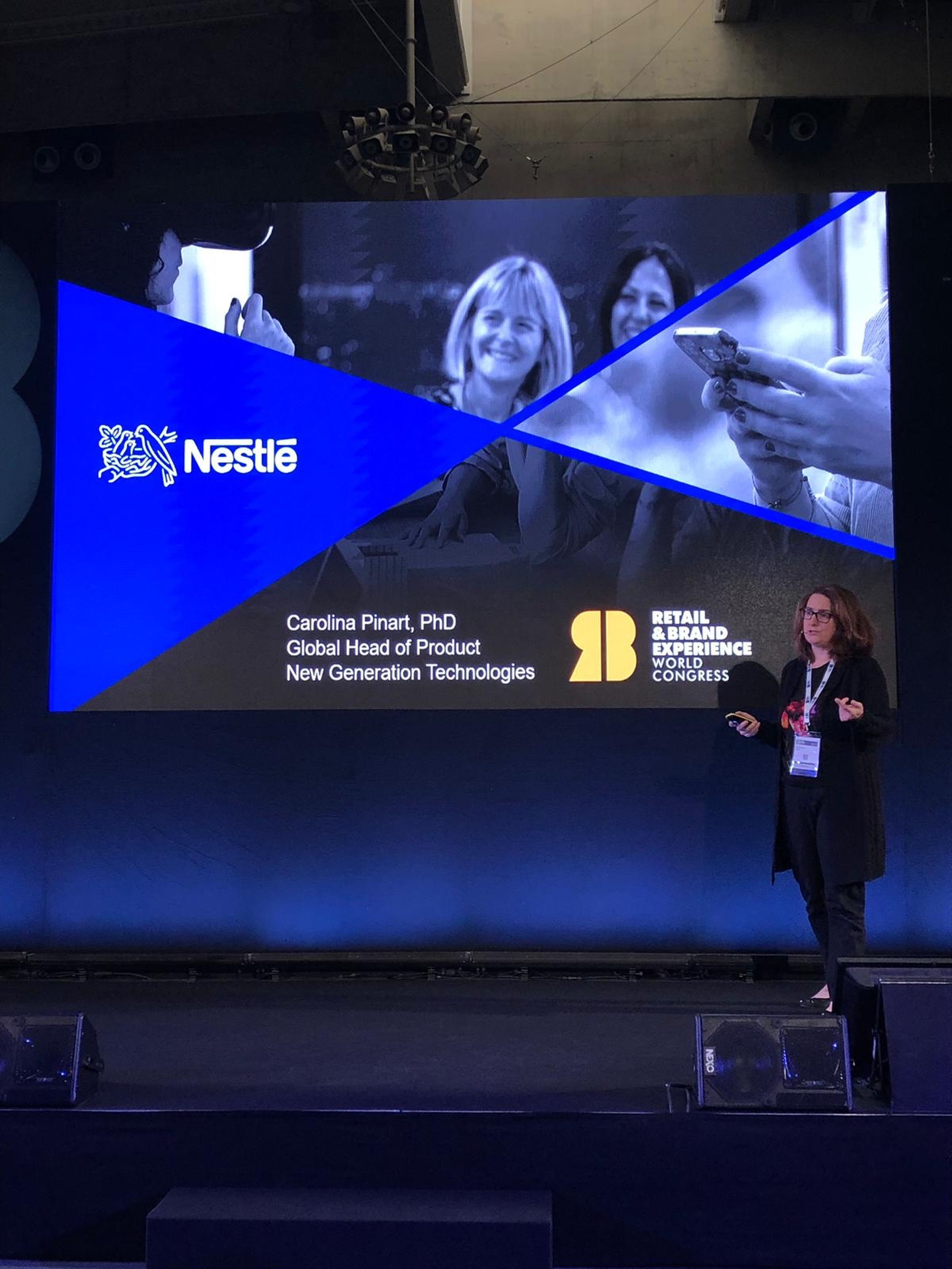 Carolina Pinart, directora a nivel global de Nuevas Tecnologías de Producto en Nestlé.