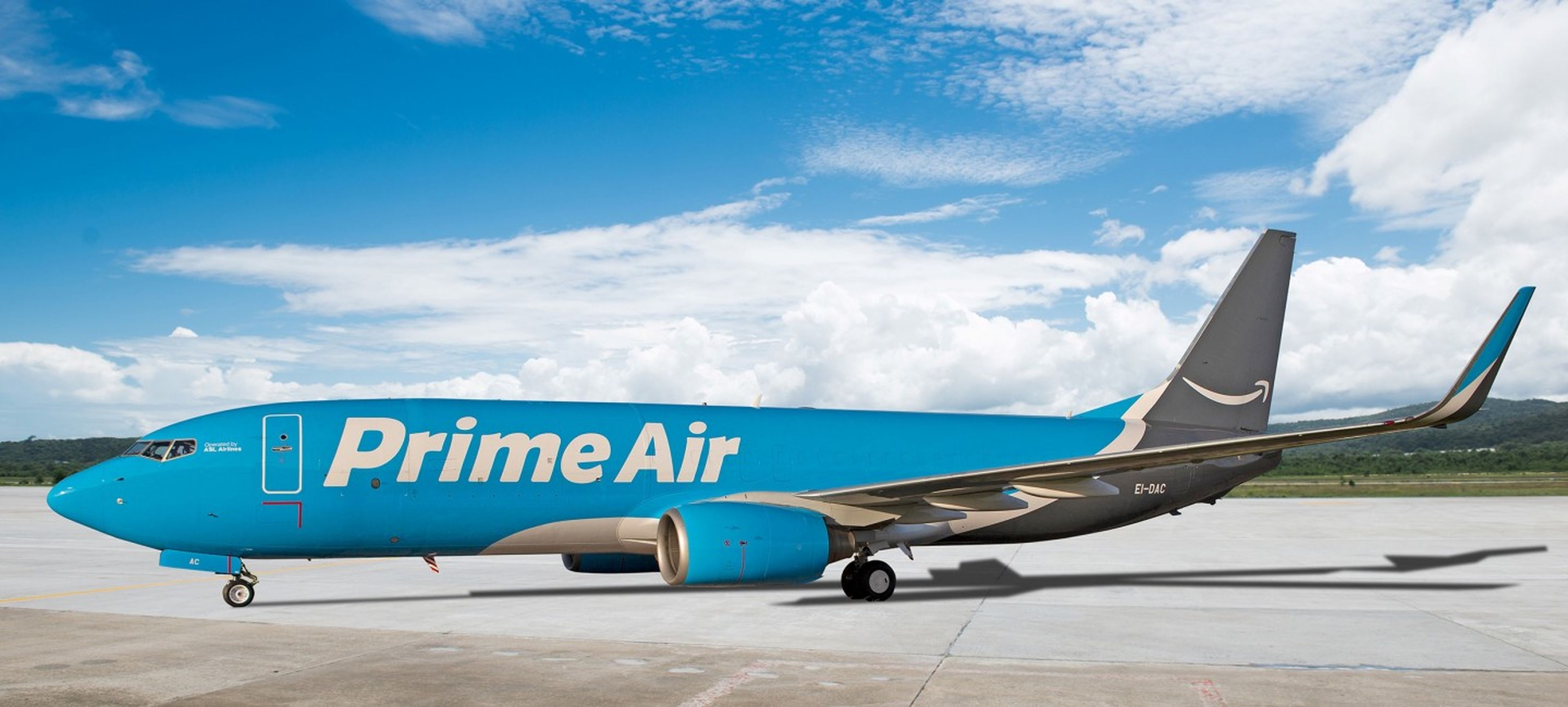 Imagen de uno de los aviones de Amazon Air