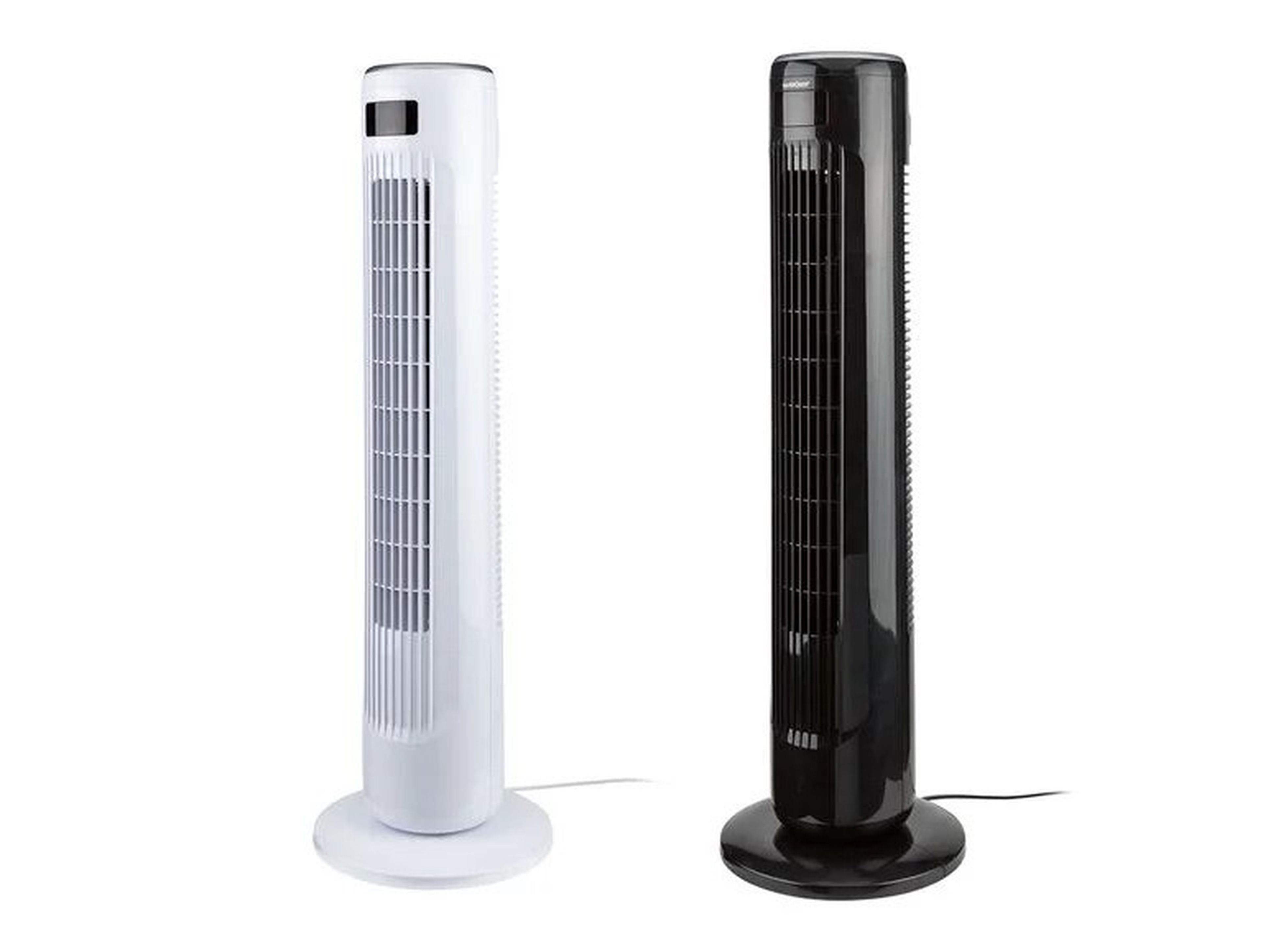 Lidl ofrece la forma de superar el calor del verano: un ventilador de torre con pantalla LCD, oscilación y 3 velocidades