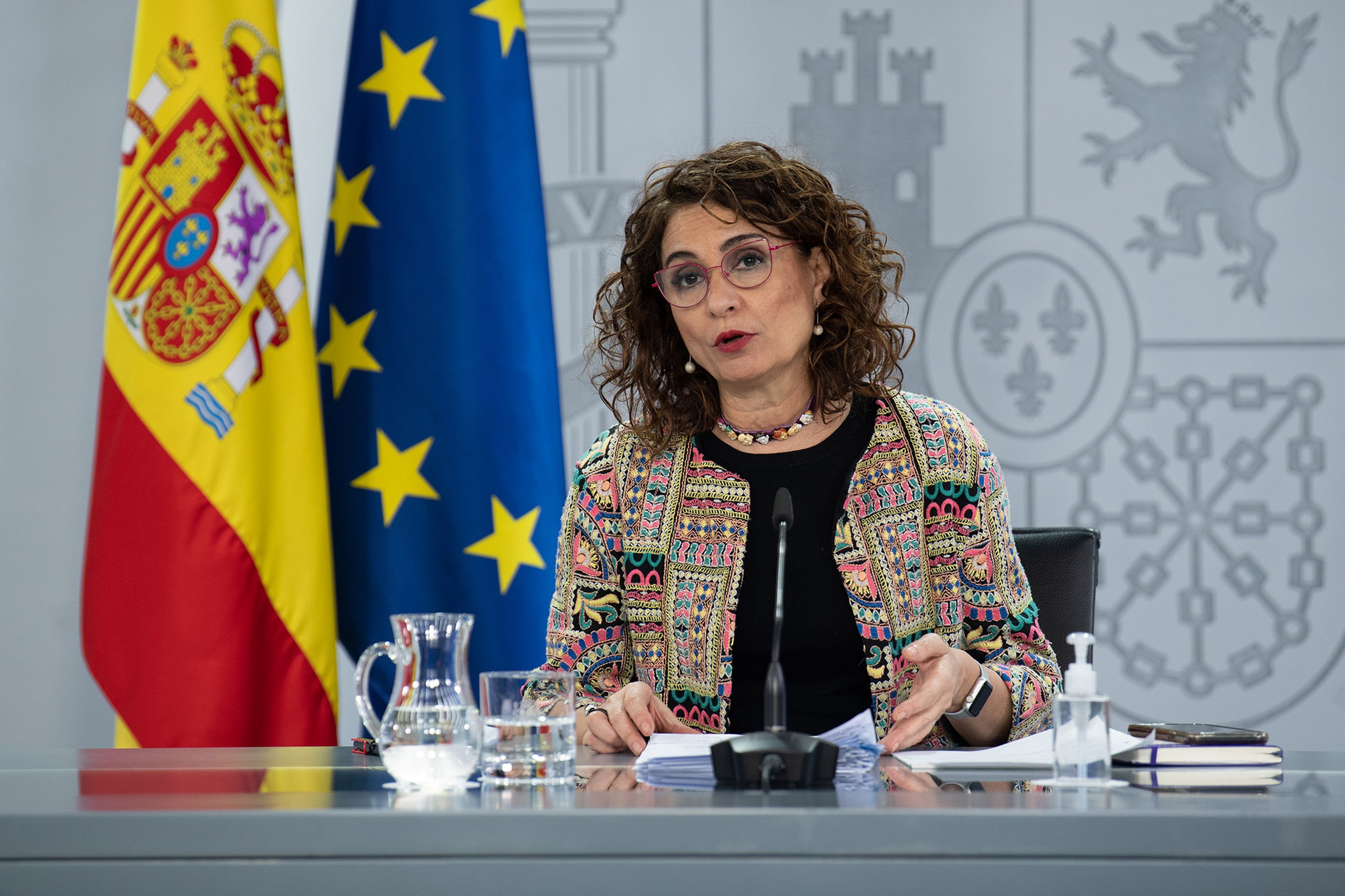 La Ministra de Hacienda del Gobierno de España, María Jesús Montero.
