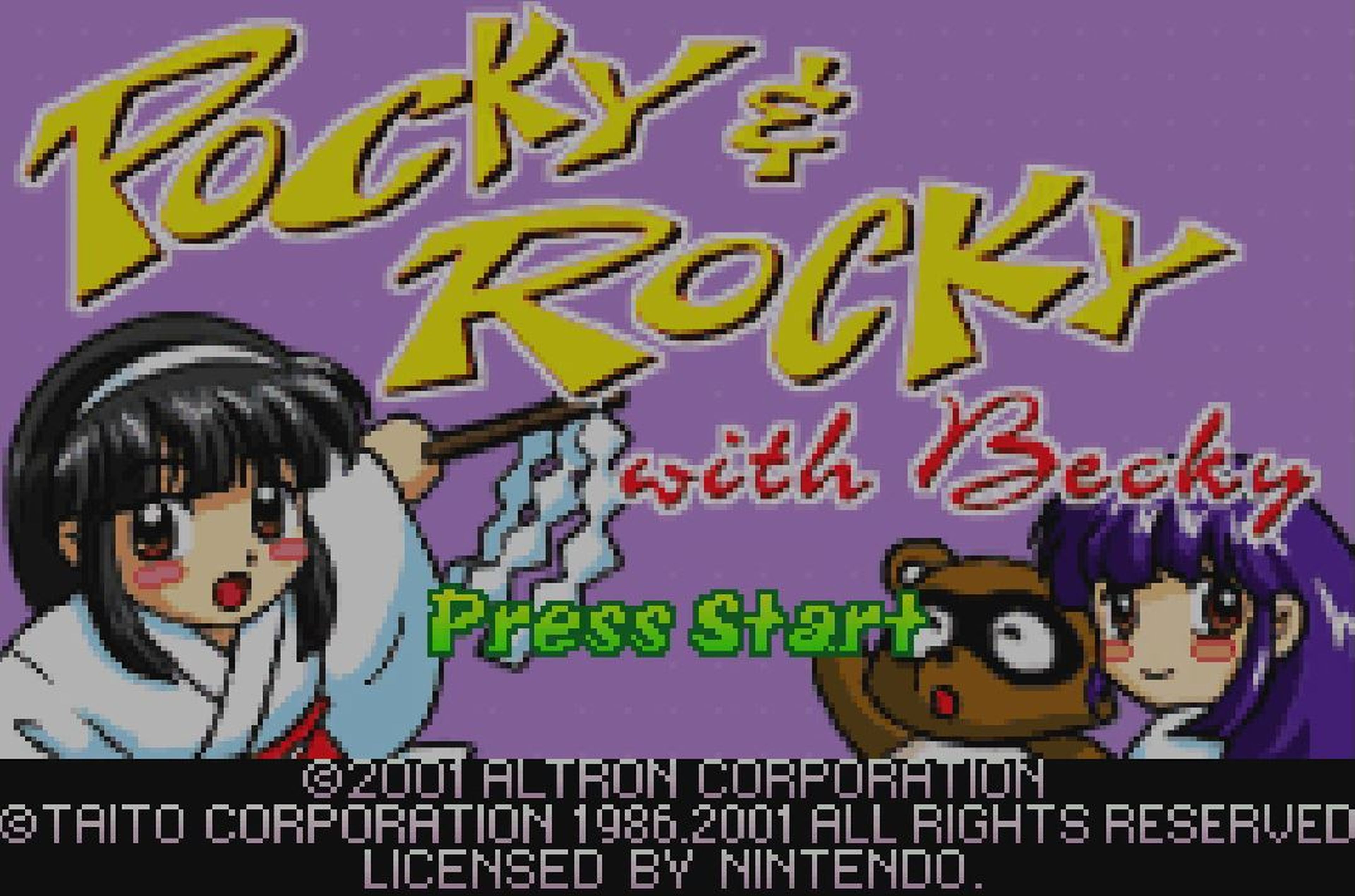 Pocky and Rocky