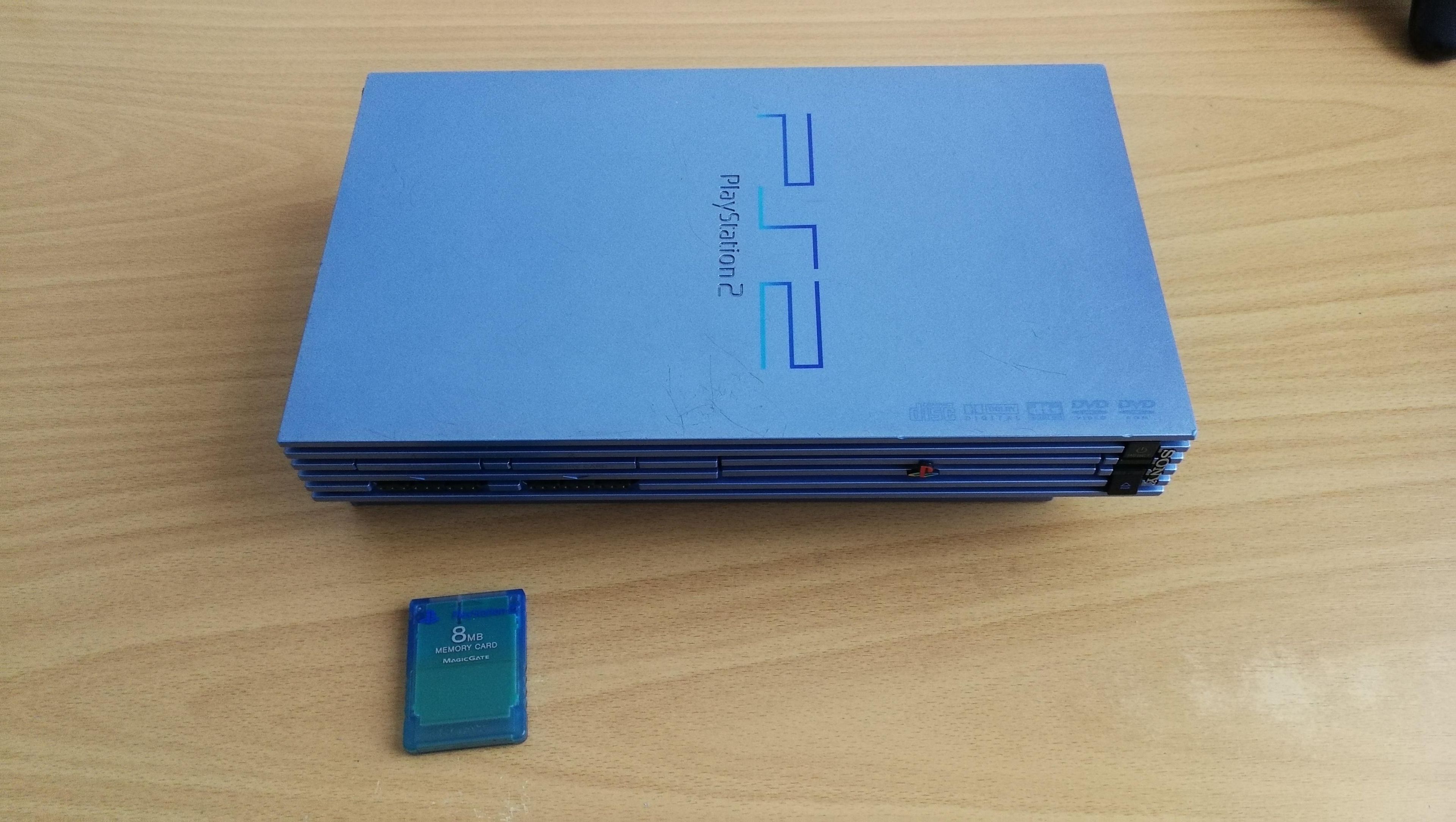 PS2 Aqua Blue
