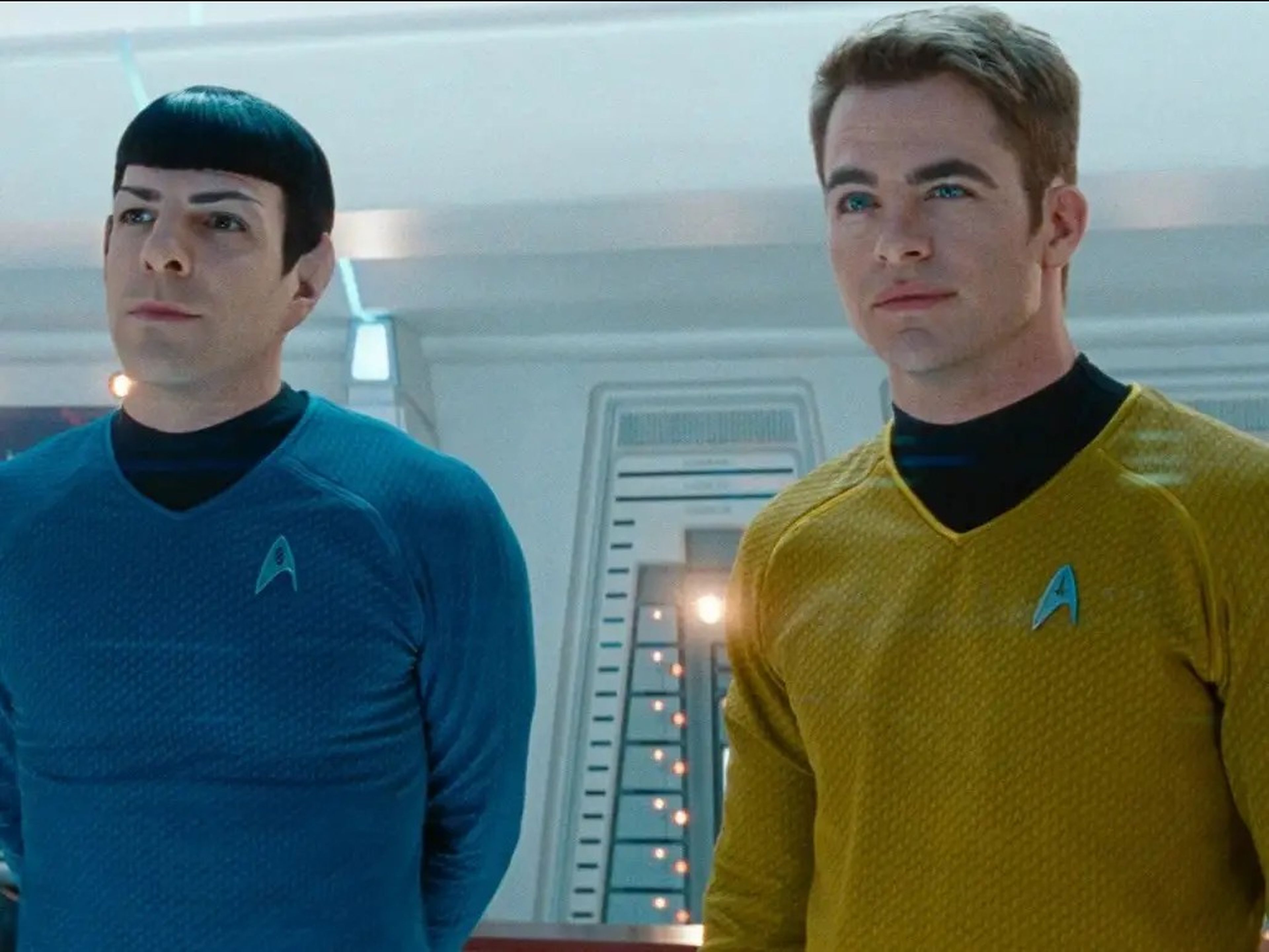 Zachary Quinto y Chris Pine en 'Star Trek'.