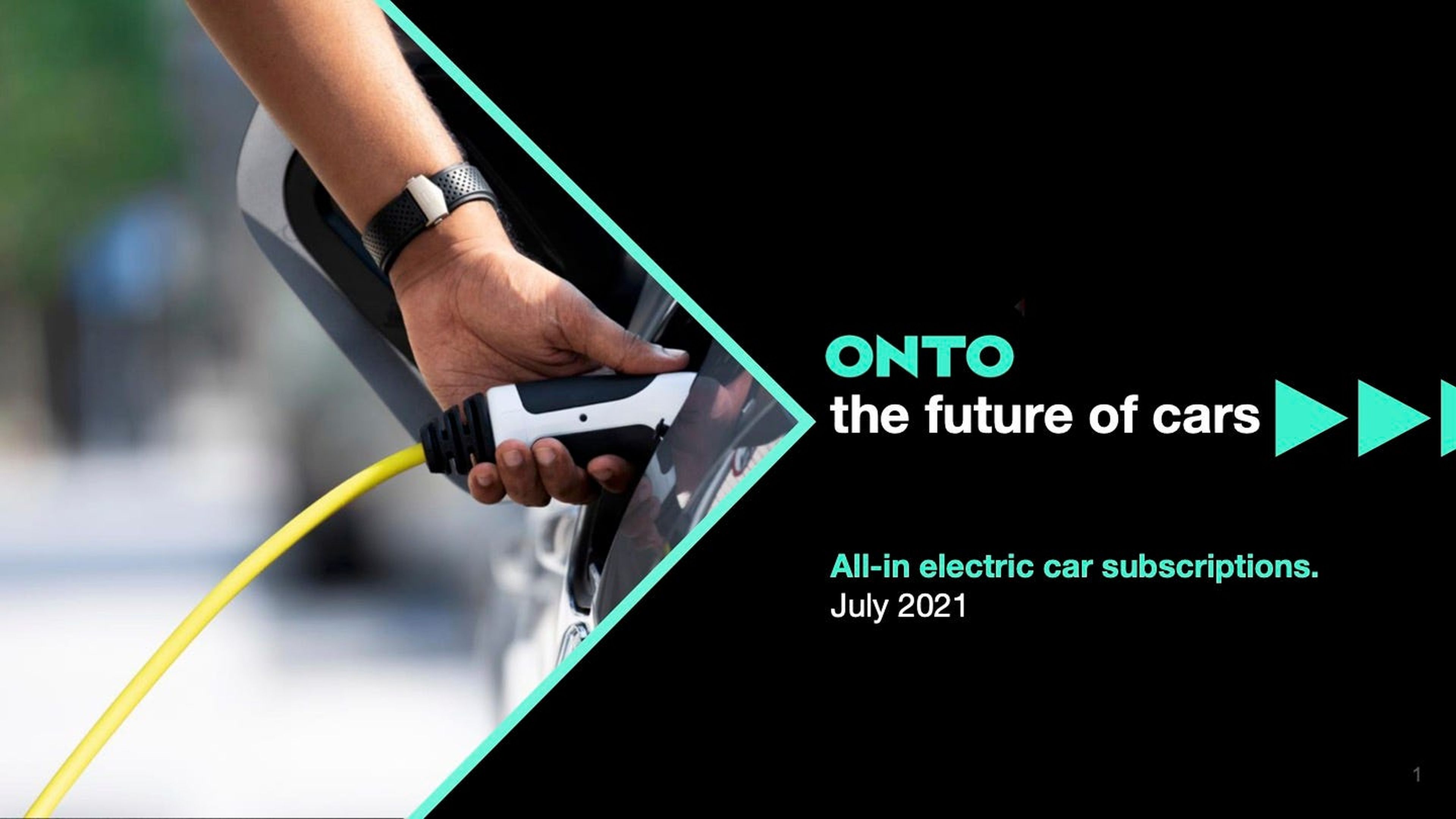 Presentación del modelo de negocio de Onto realizada en julio de 2021.