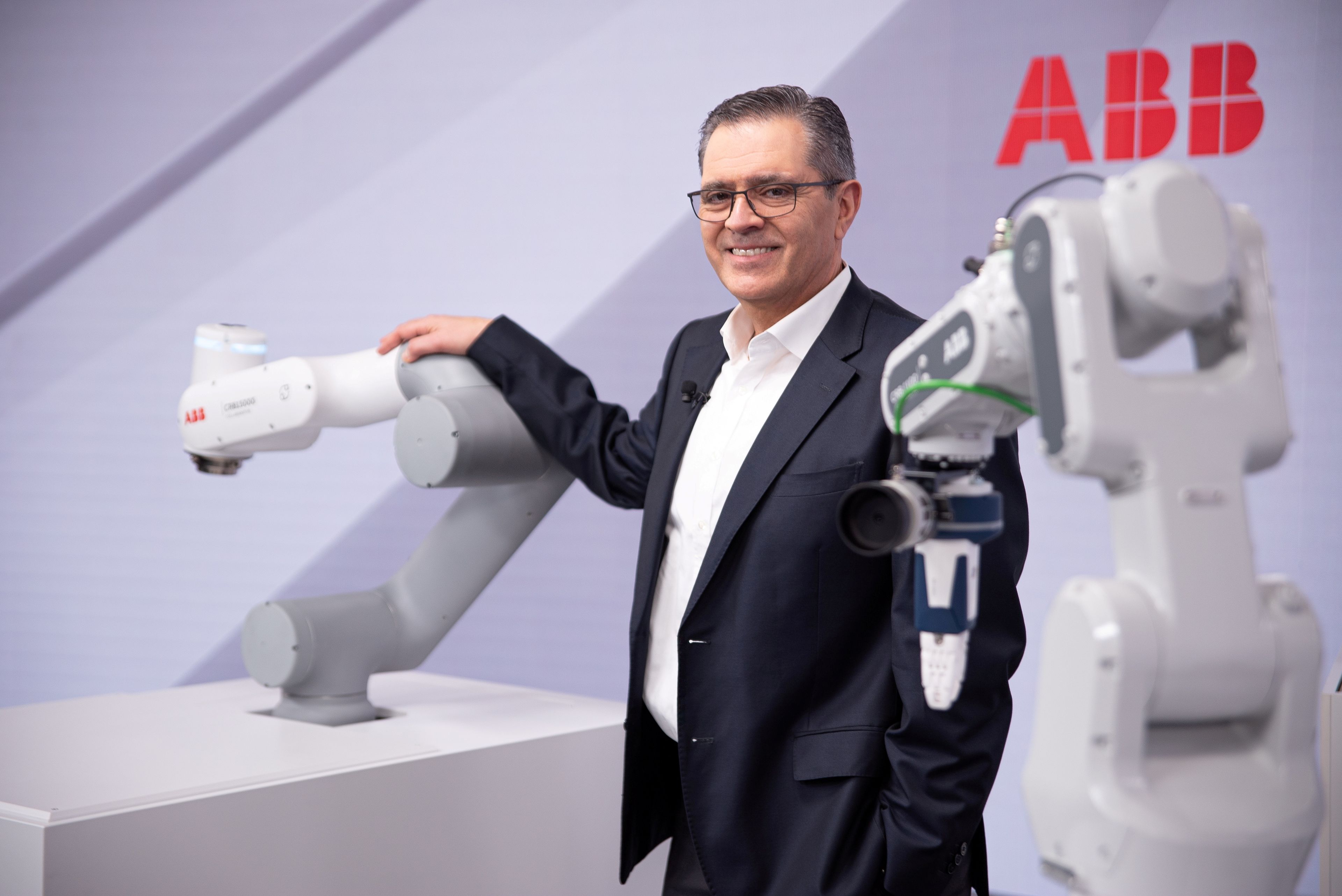Sami Atiya, presidente de la división de Robótica y Automatización Discreta de ABB