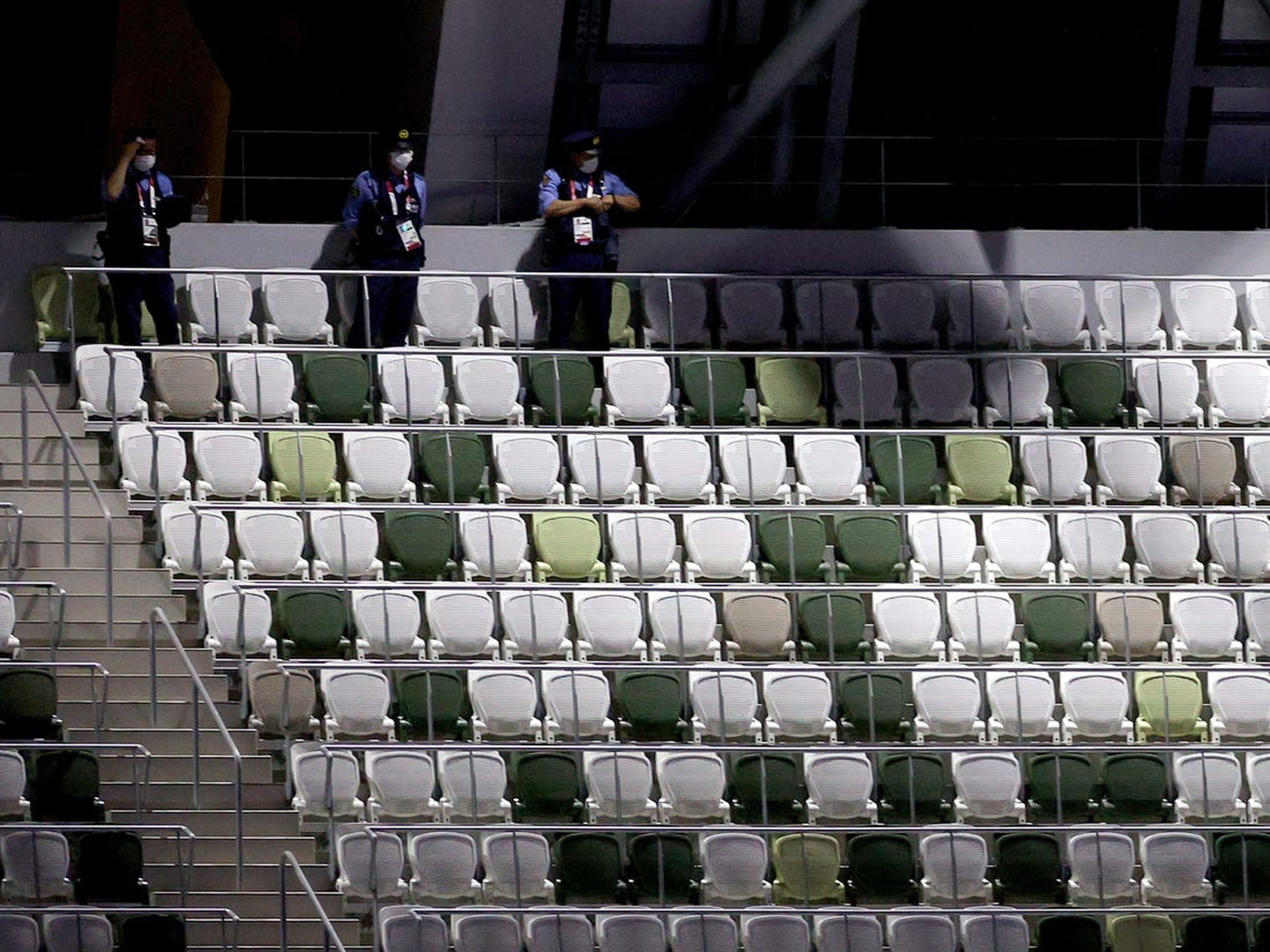 Los estadios quedarán vacíos este año en los Juegos Olímpicos de Tokio.