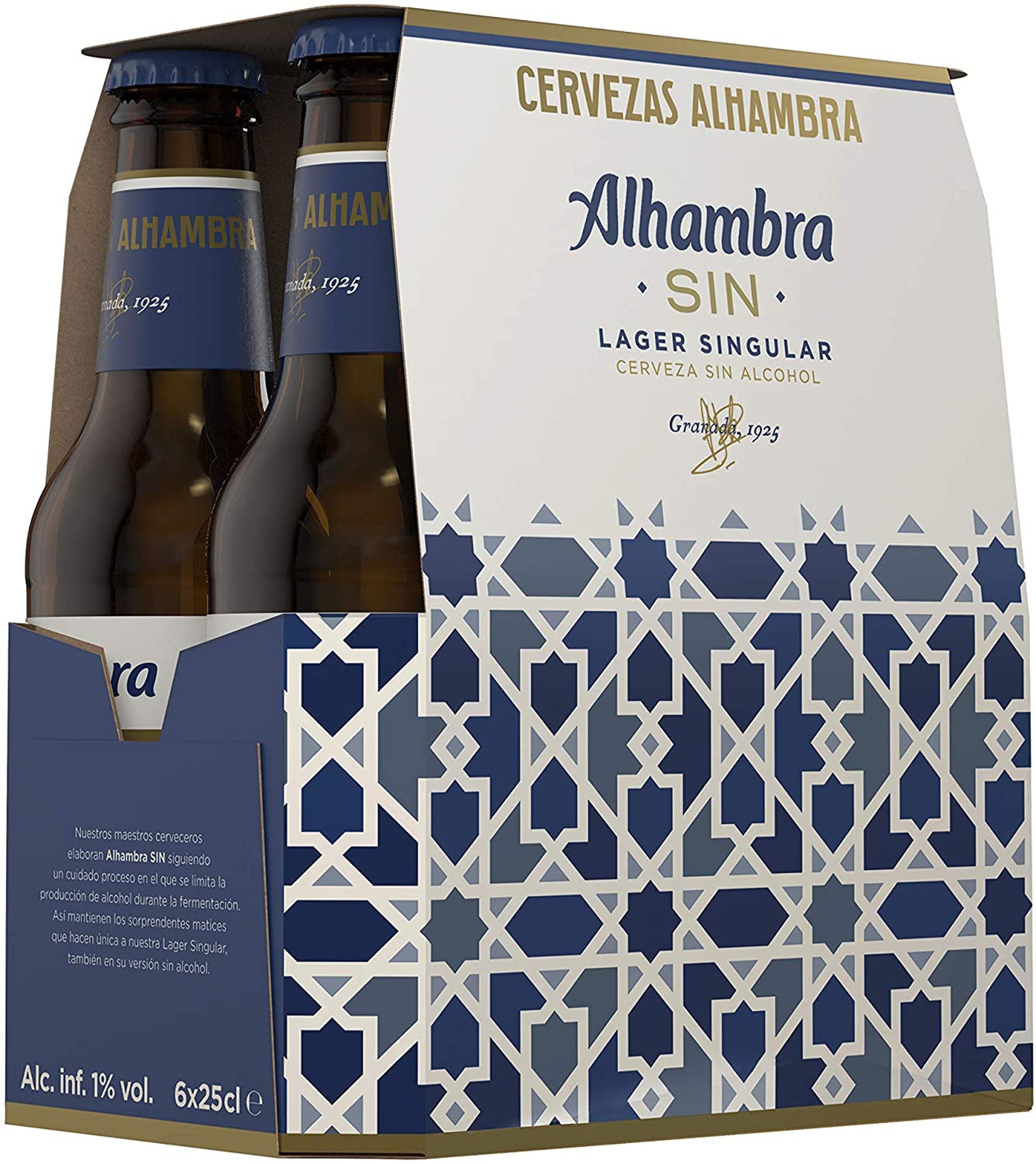 cerveza Alhambra Sin