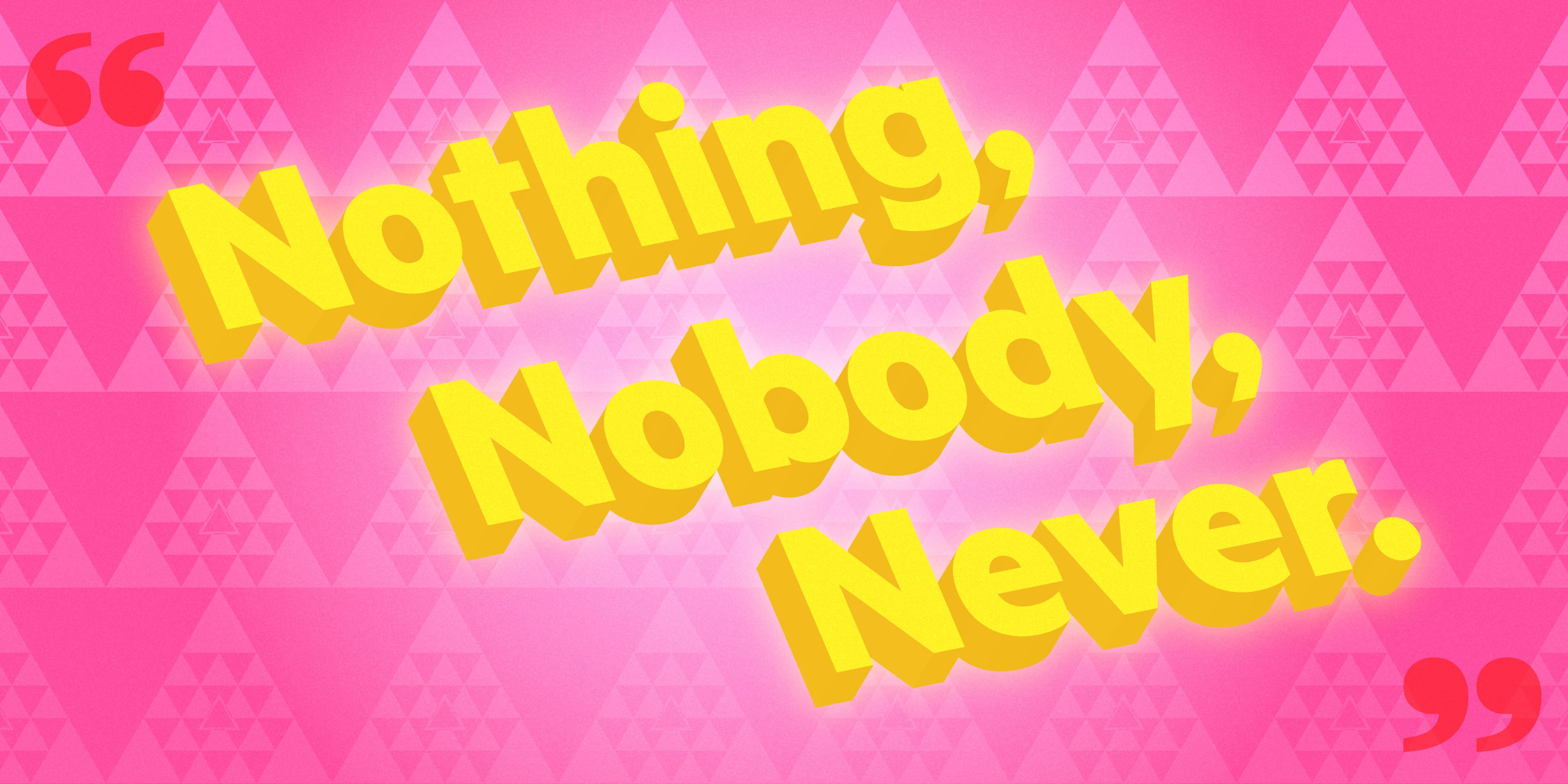 El lema no oficial de YPO es "Nada, nadie, nunca".