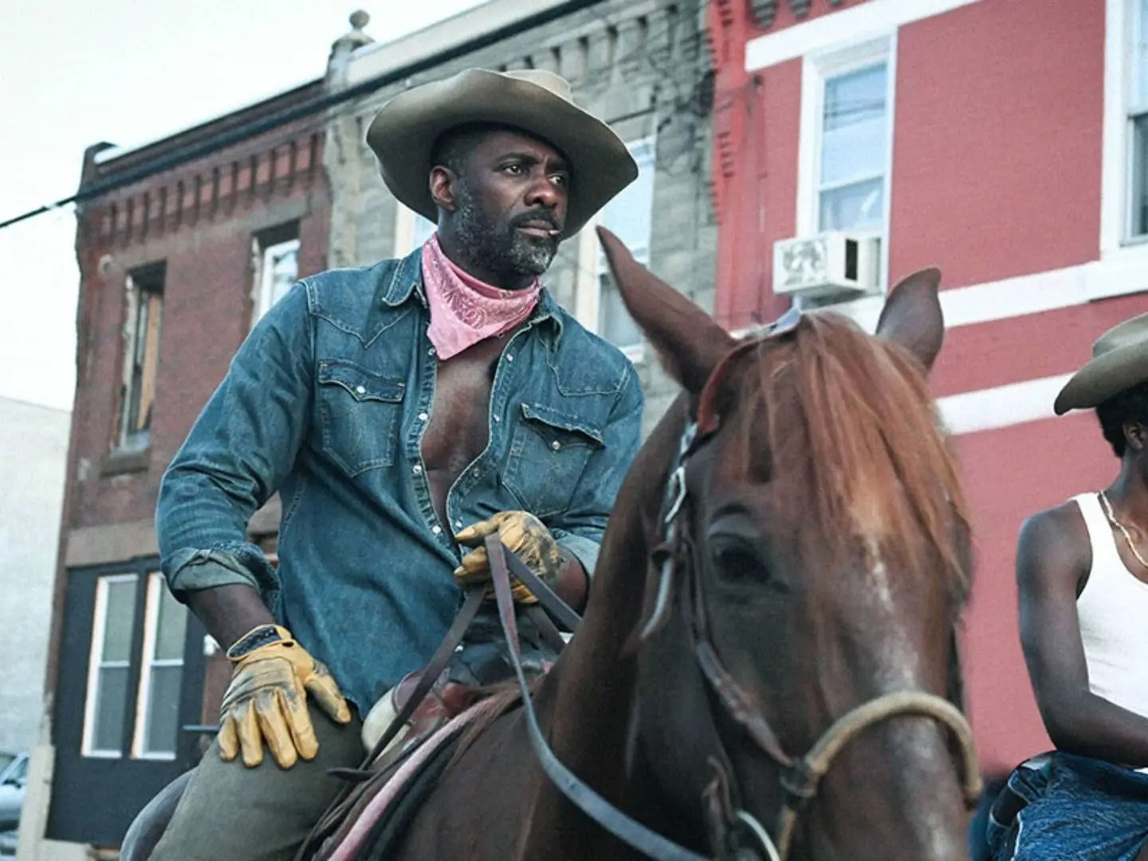 Idris Elba en 'Cowboy de asfalto'.