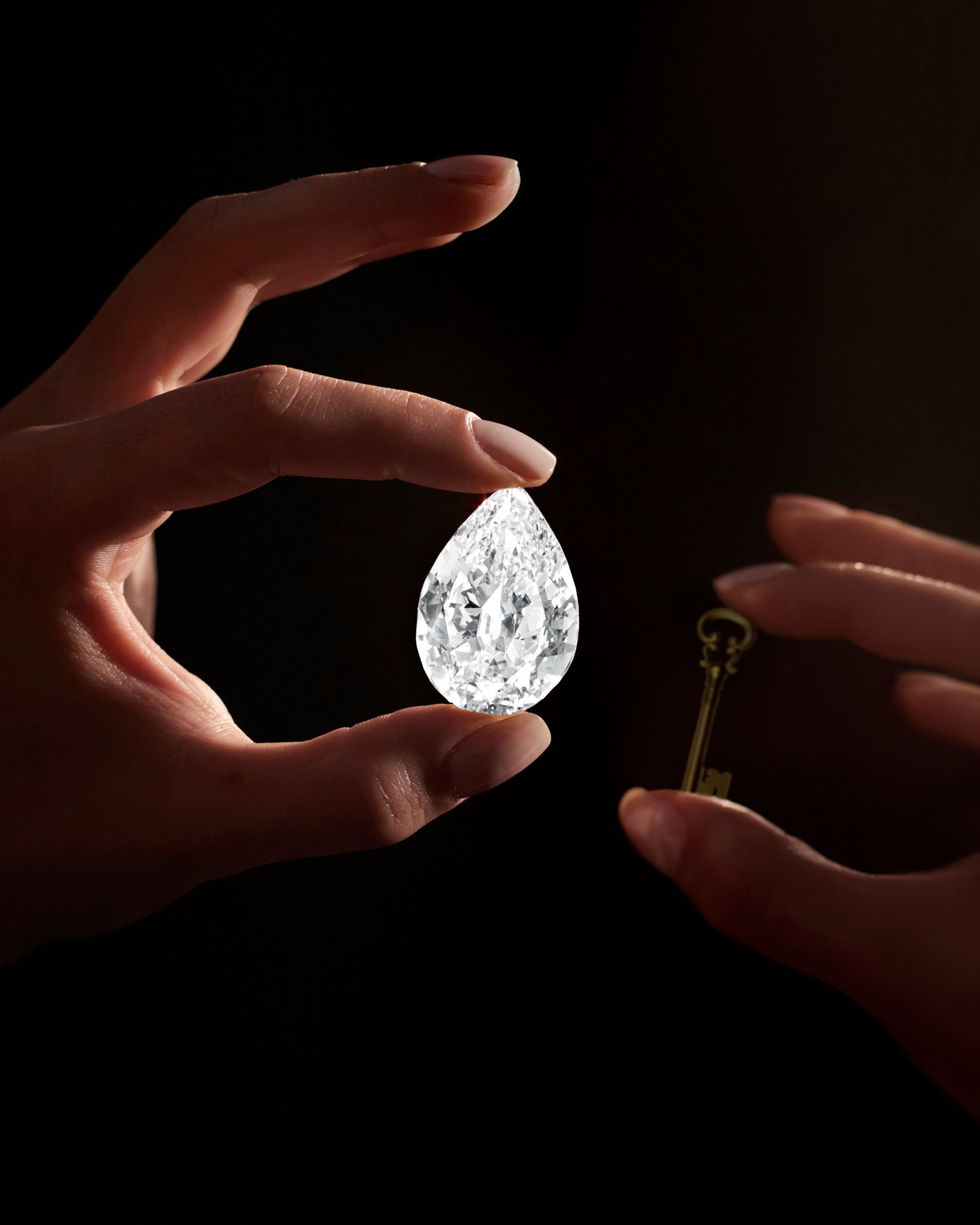 Diamante de 101,38 quilates que subasta Sotherby's y que puede ser pagado en criptomonedas.