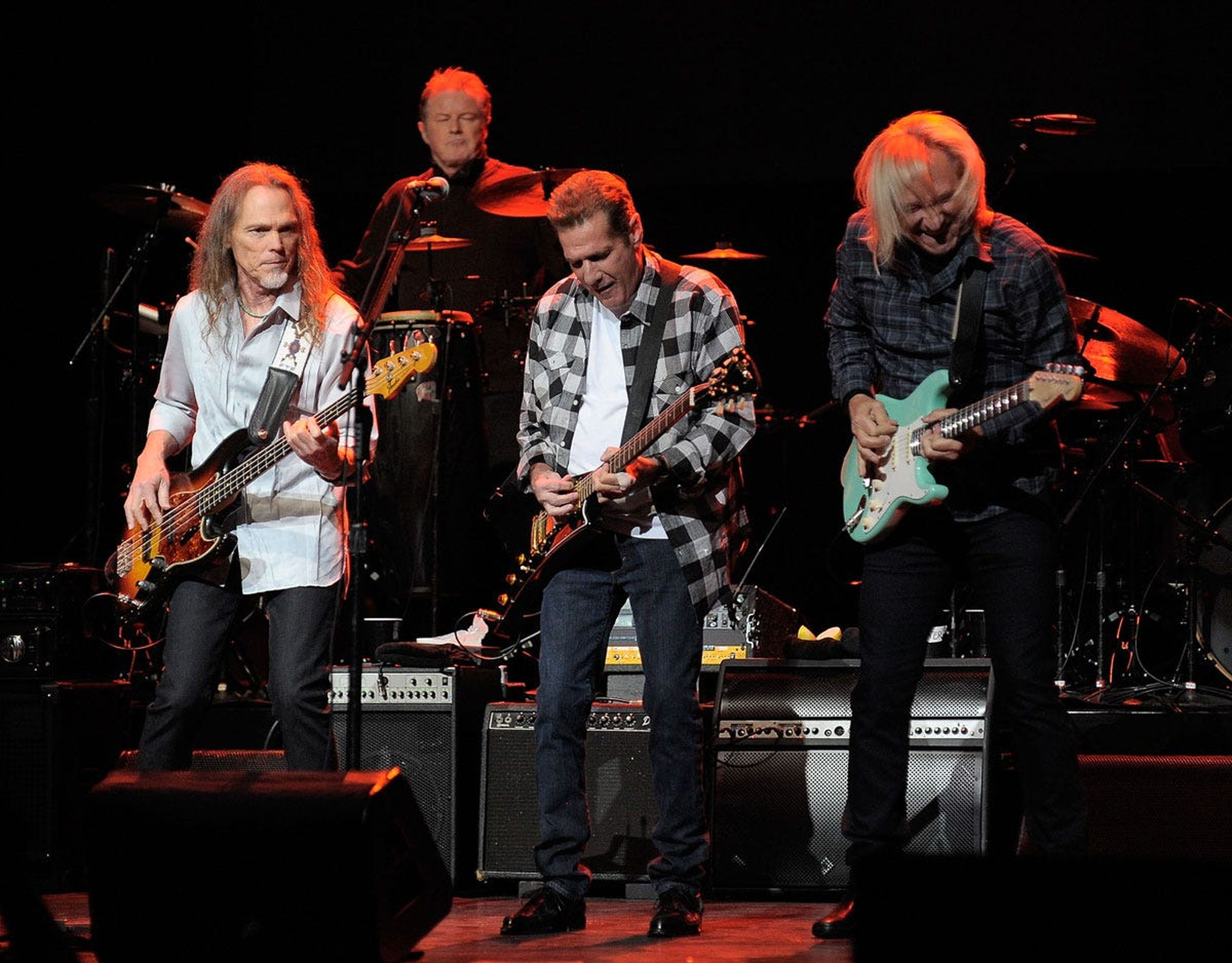 The Eagles en un concierto.