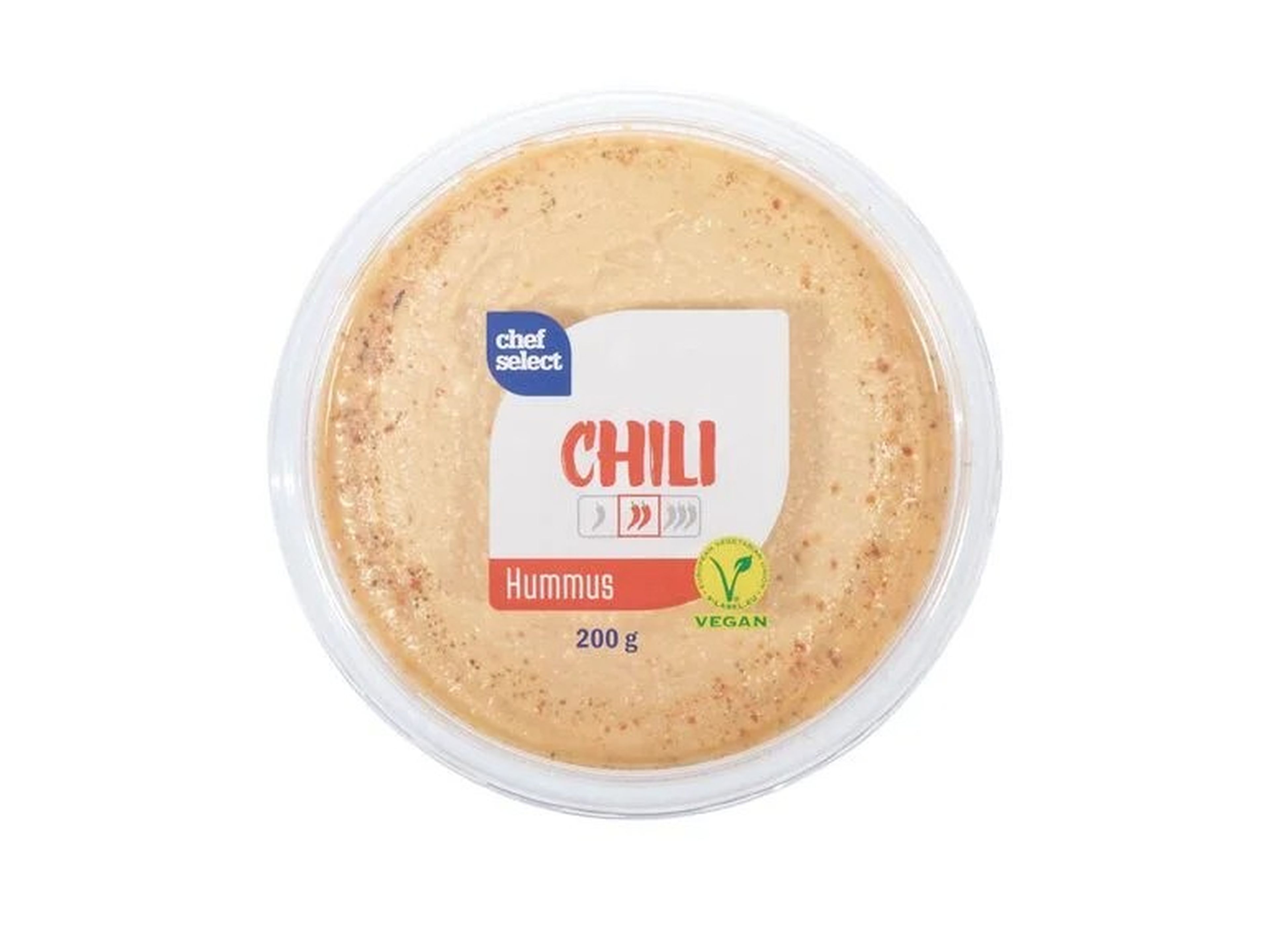 Hummus de Lidl para un picoteo sano.