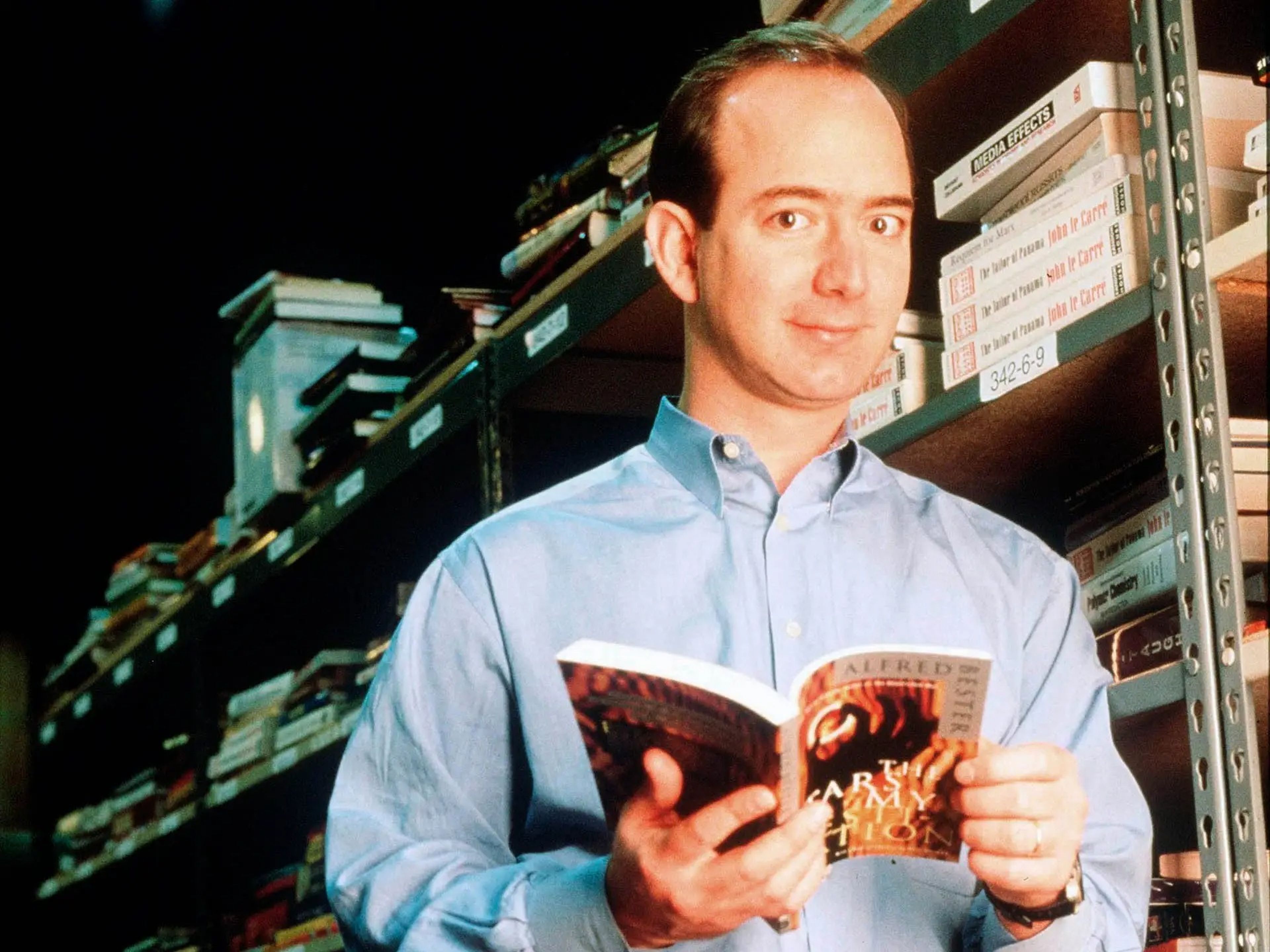 Jeff Bezos en 1997.