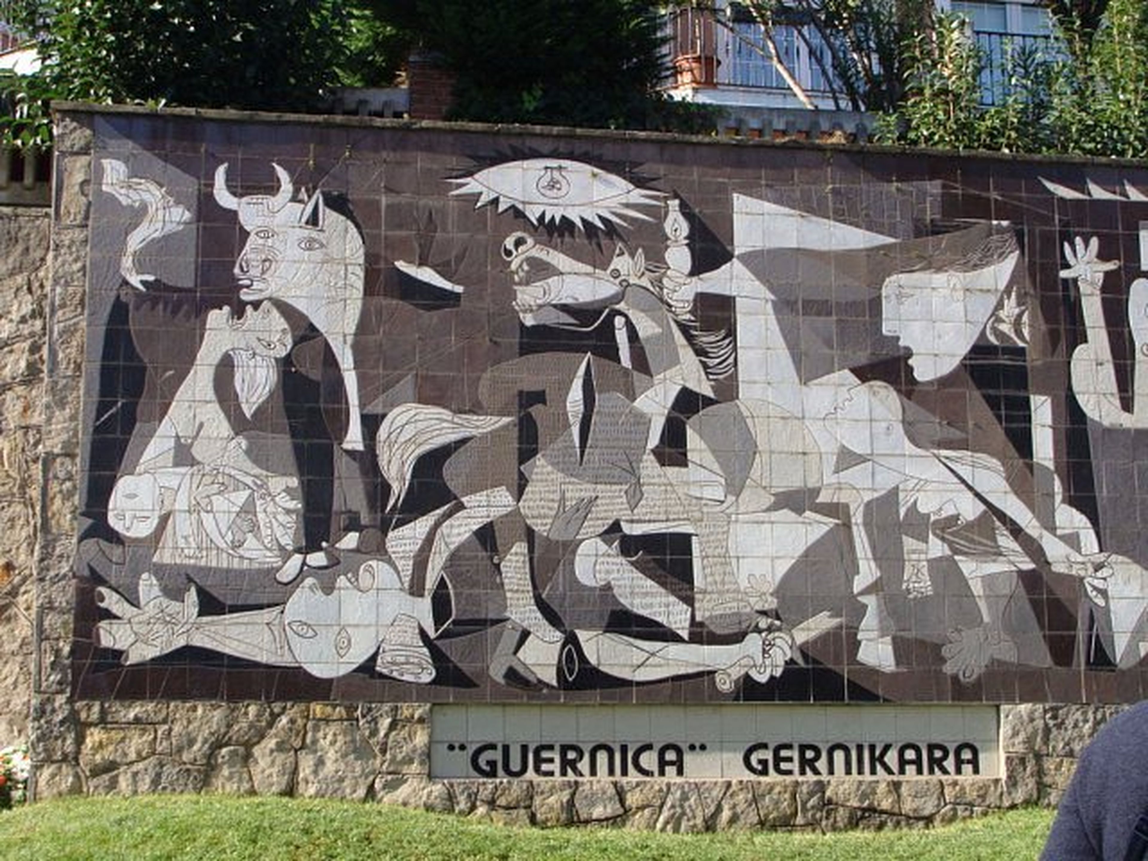 Mural del "Guernica" de Picasso, Vizcaya.