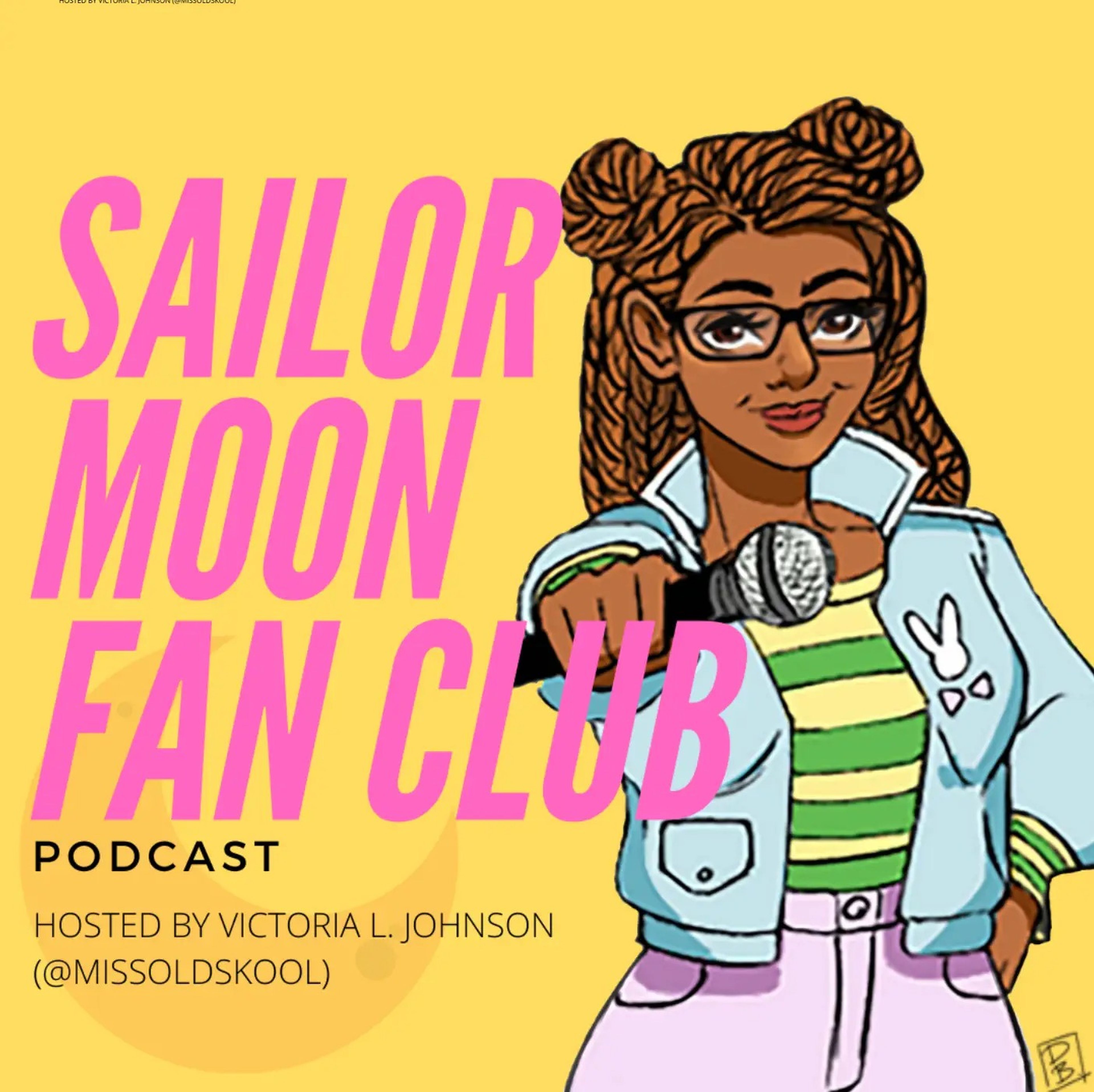 La periodista y fan de 'Sailor Moon' Victoria Johnson tiene su propio podcast sobre la serie.