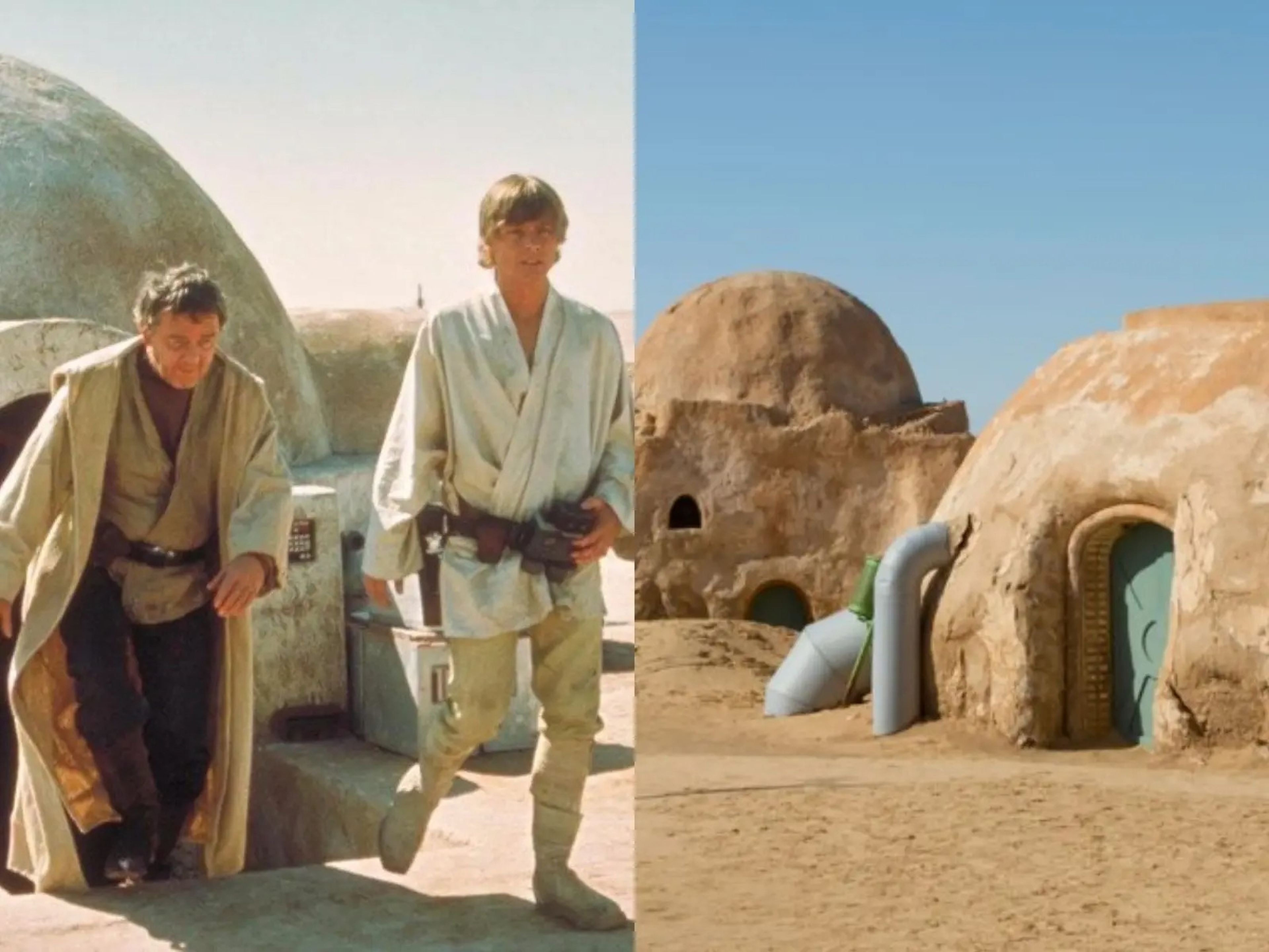 'Star Wars' y el espacio real situado en Tunez.