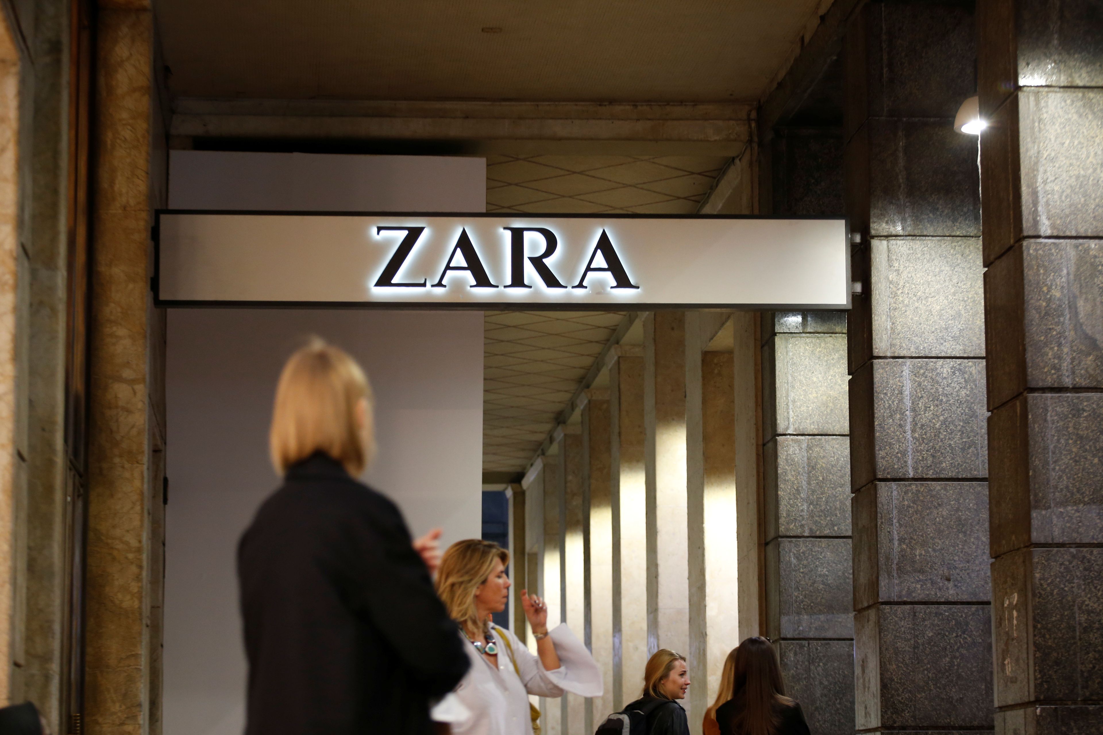 En imagen, una tienda de Zara.
