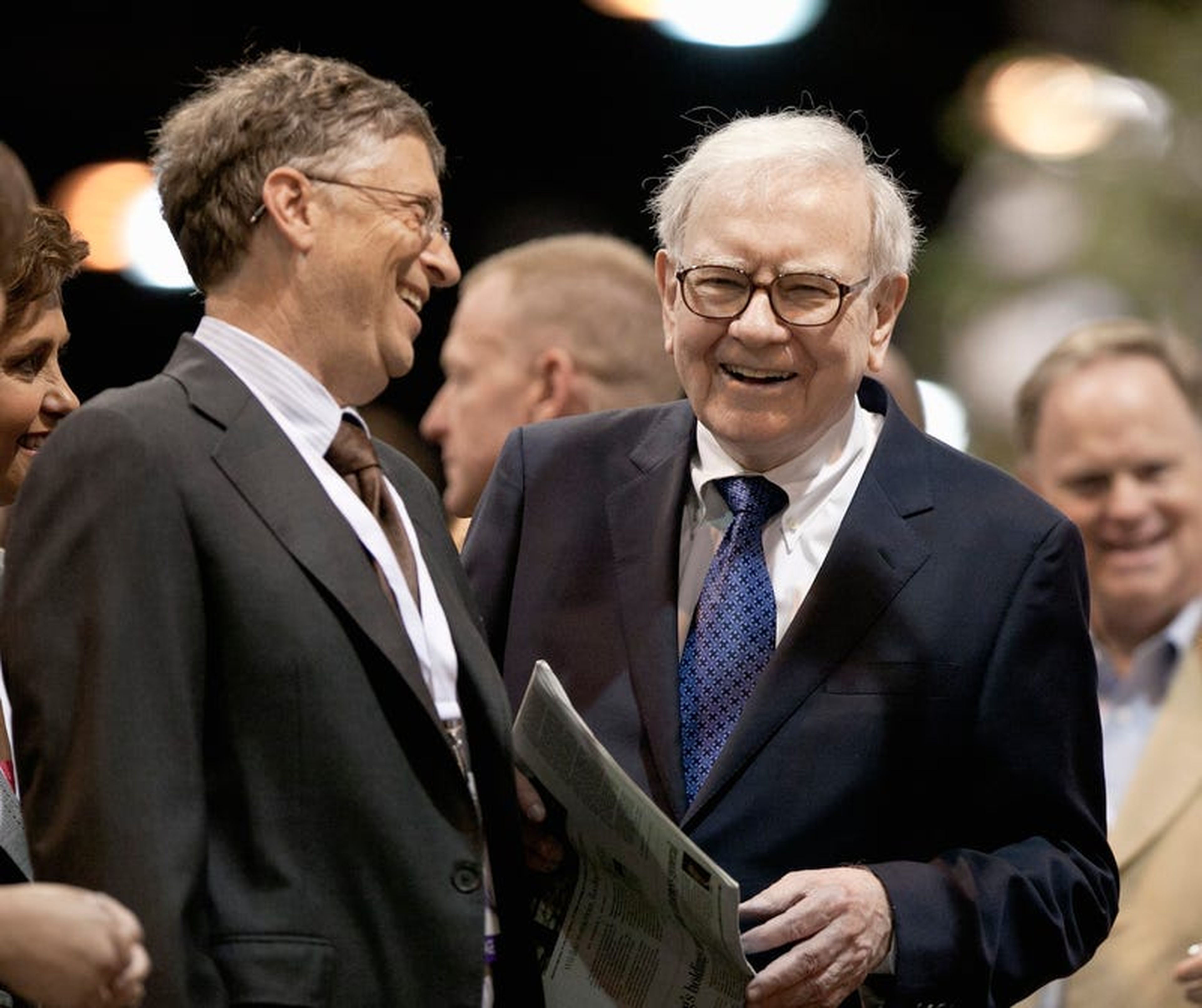 Bill Gates y Warren Buffet en 2012.