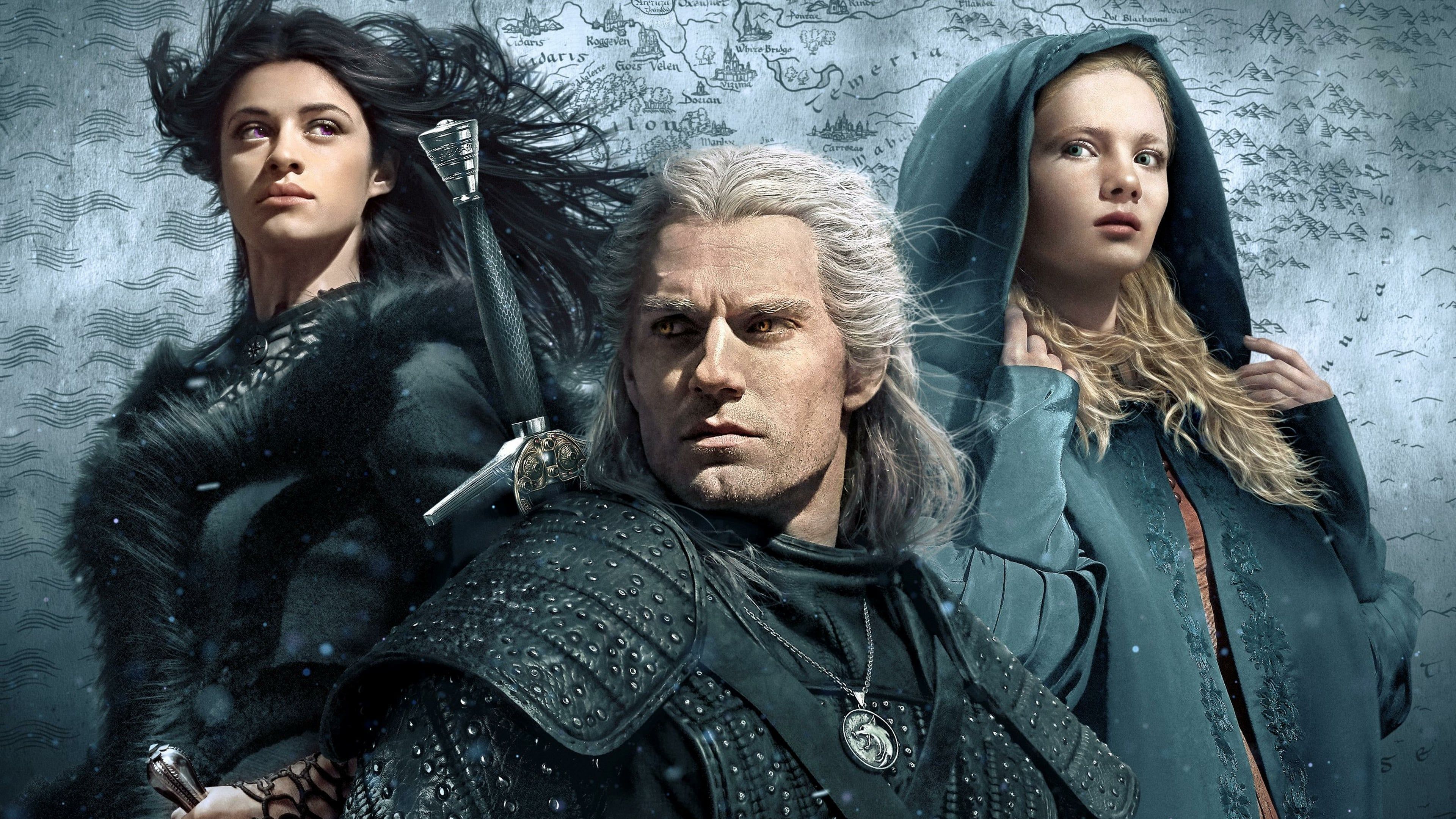 Cartel promocional de 'The Witcher', serie de Netflix basada en el videojuego homónimo.