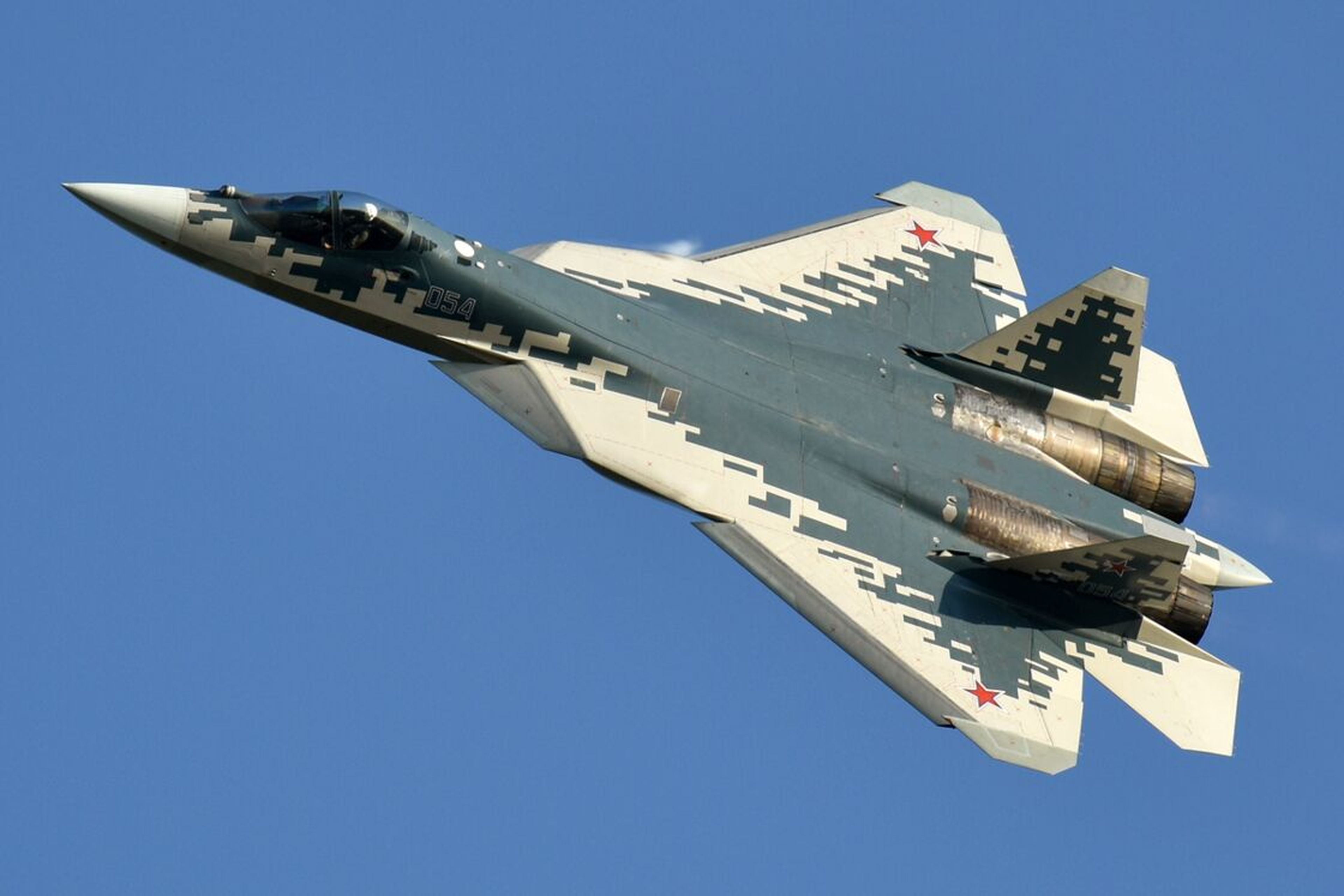 El Su-57 se sumará pronto a la ya amplia flota rusa.