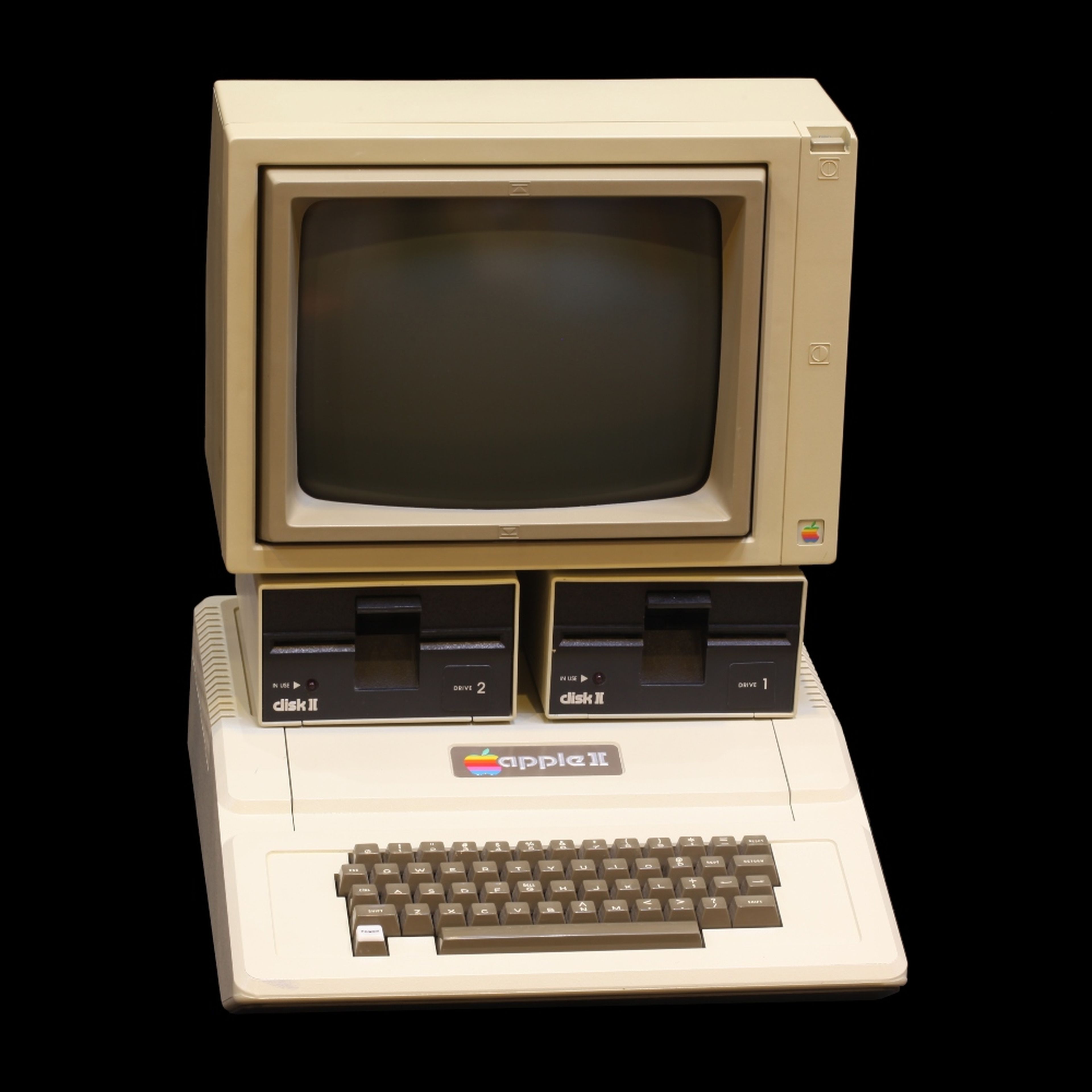 Apple II exhibido en el Musée Bolo de la Escuela Politécnica Federal de Lausana.