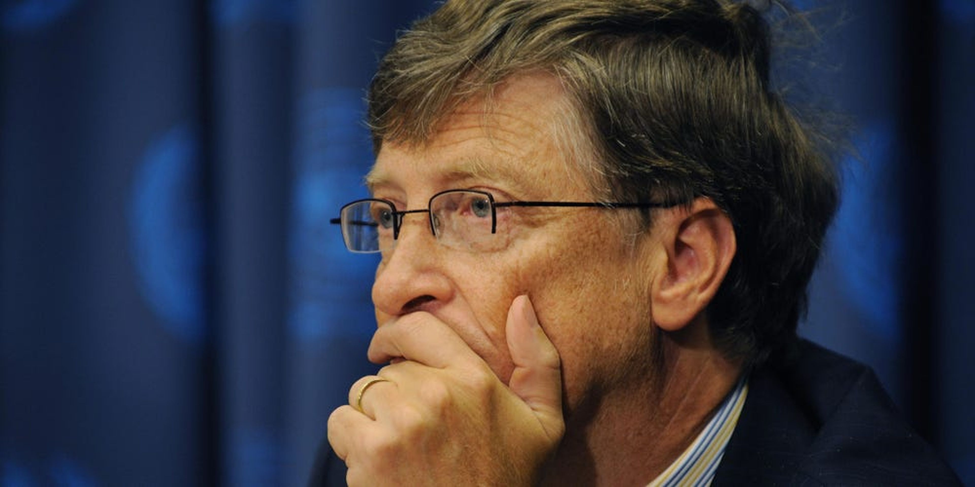 Bill Gates en una conferencia sobre salud mundial organizada por las Naciones Unidas el 25 de septiembre de 2008, en Nueva York.