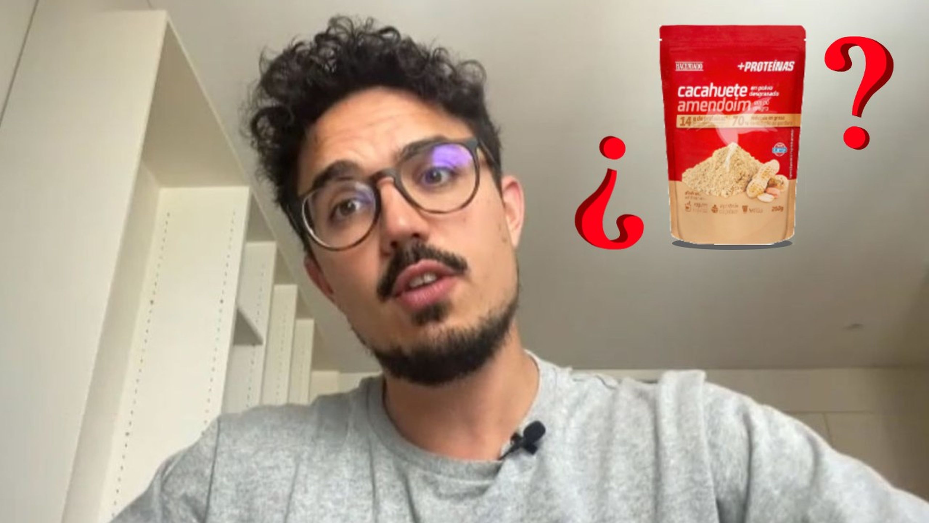 Carlos Ríos opina sobre el cacahuete en polvo de Mercadona.