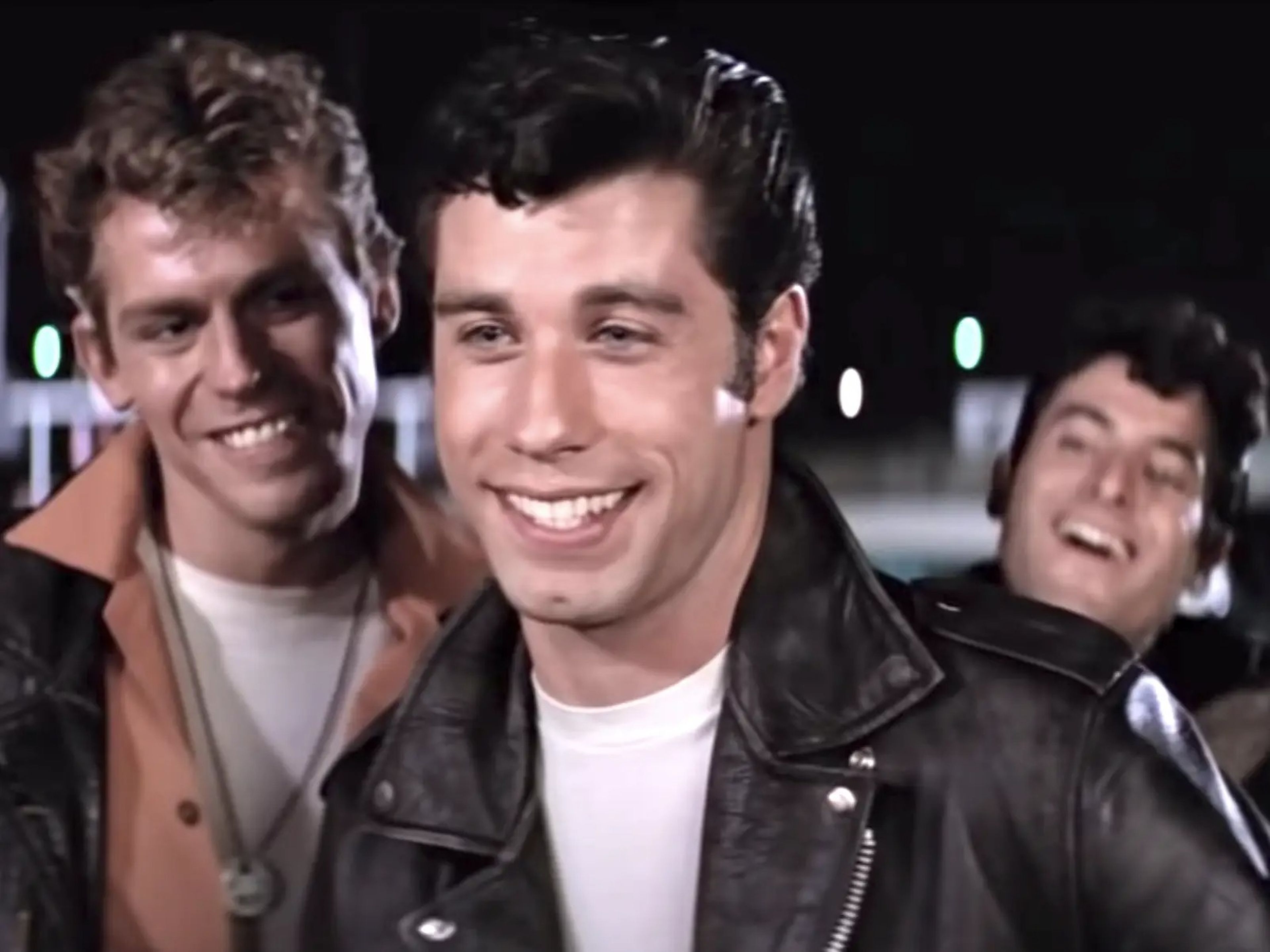 John Travolta en 'Grease'.