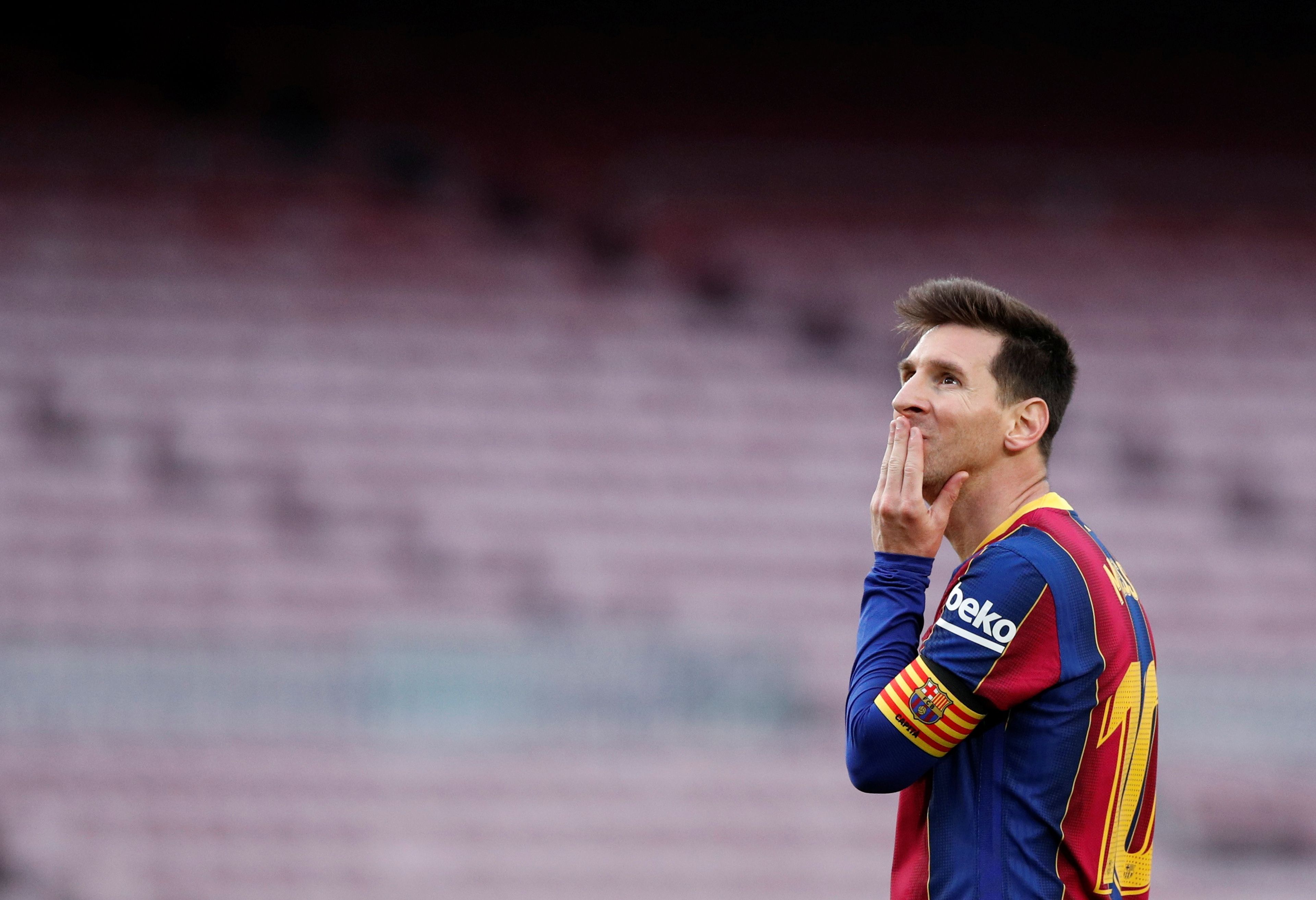 Leo Messi en la temporada 2020/2021